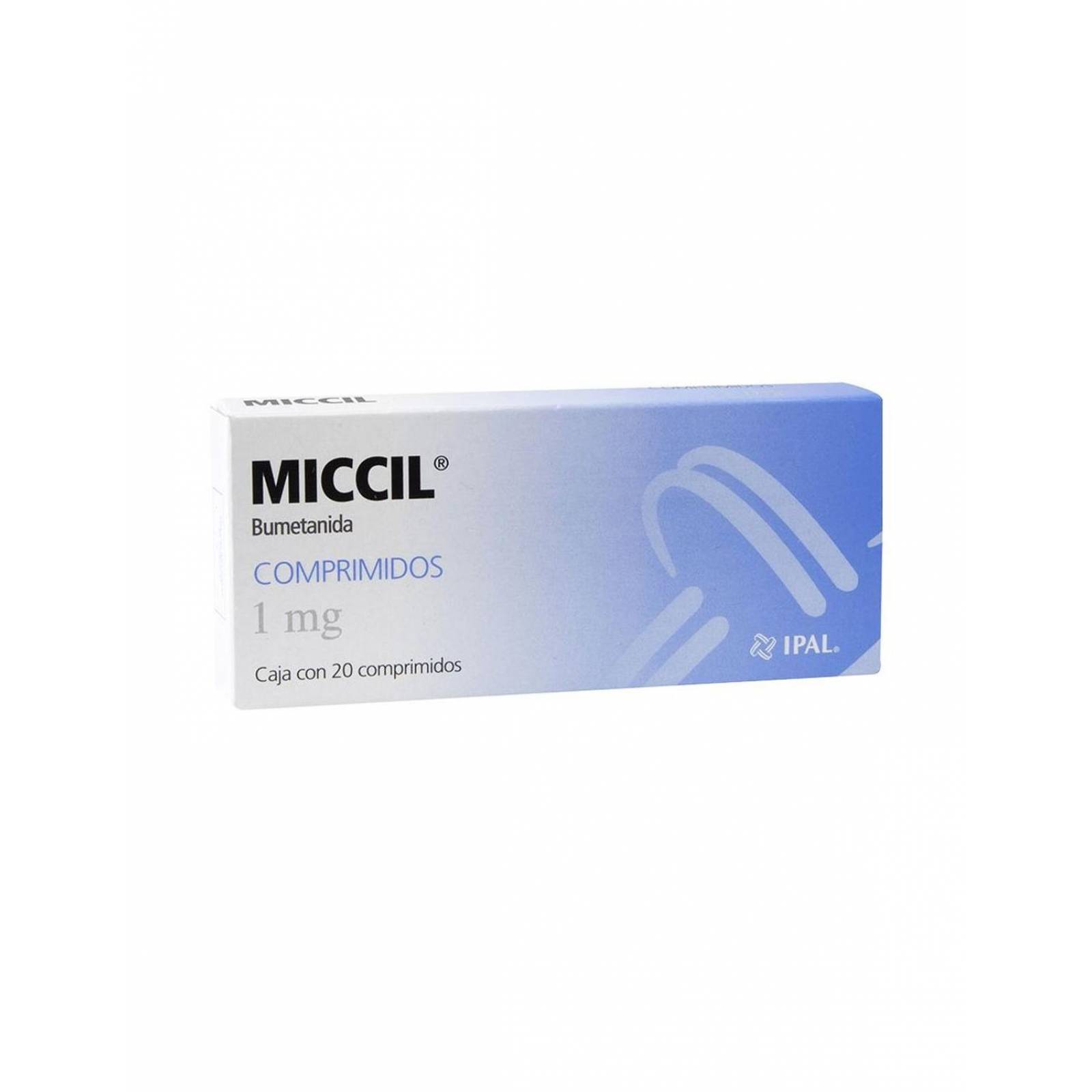 Miccil 1 mg Caja Con 20 Tabletas 