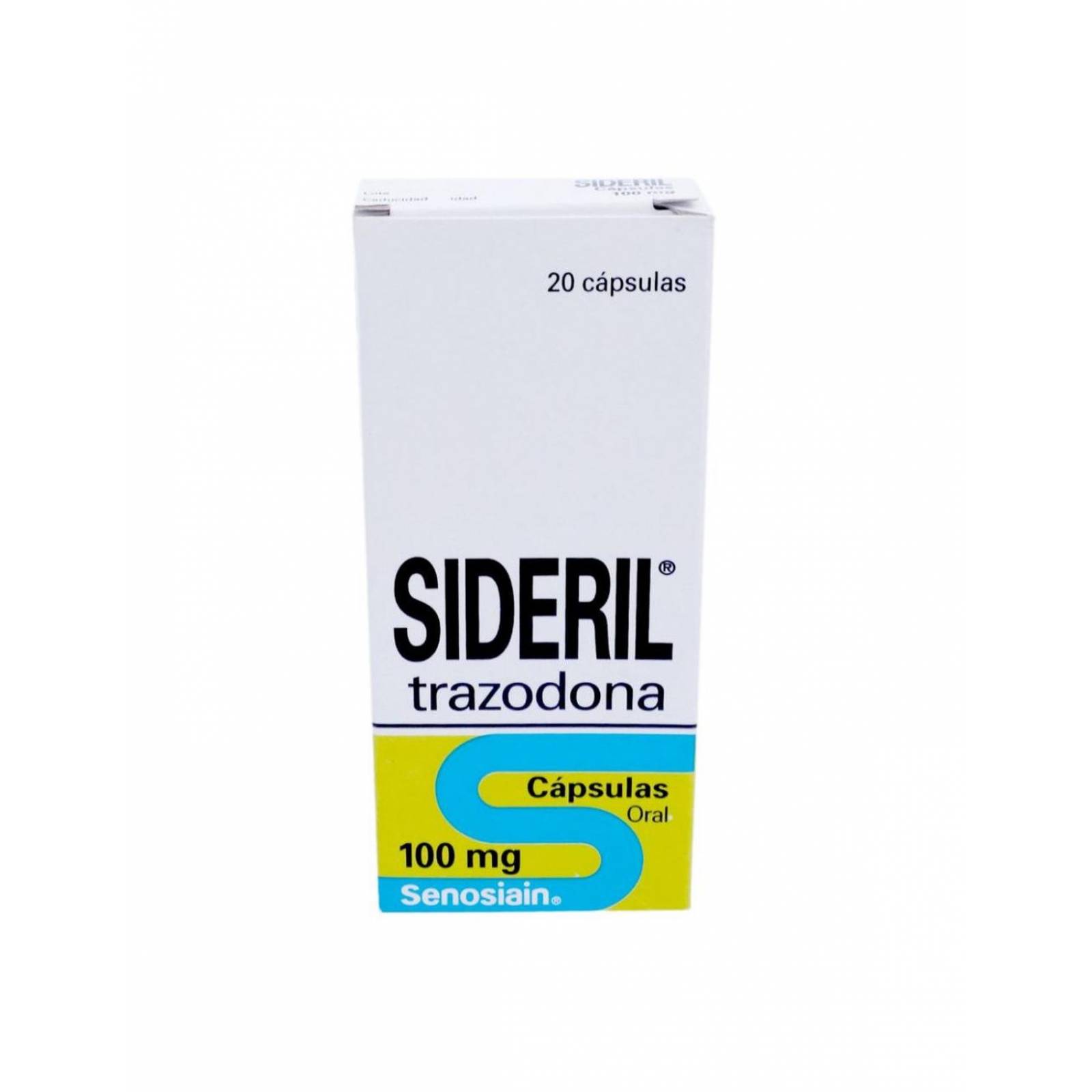Sideril 100 mg Caja Con 20 Cápsulas 