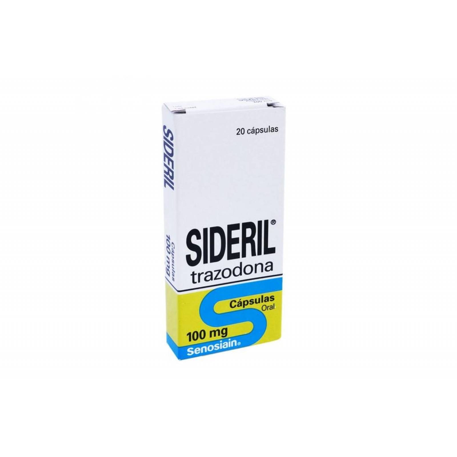 Sideril 100 mg Caja Con 20 Cápsulas 