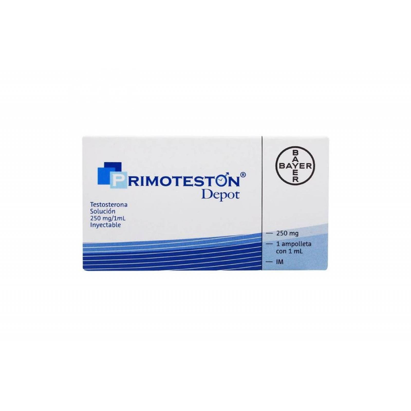 Primotestón Depot Solución 250 mg / 1 mL Caja Con 1 Ampolleta Con 1 mL 