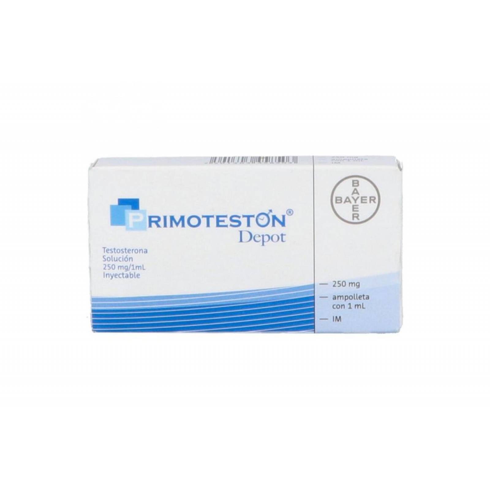 Primotestón Depot Solución 250 mg / 1 mL Caja Con 1 Ampolleta Con 1 mL 
