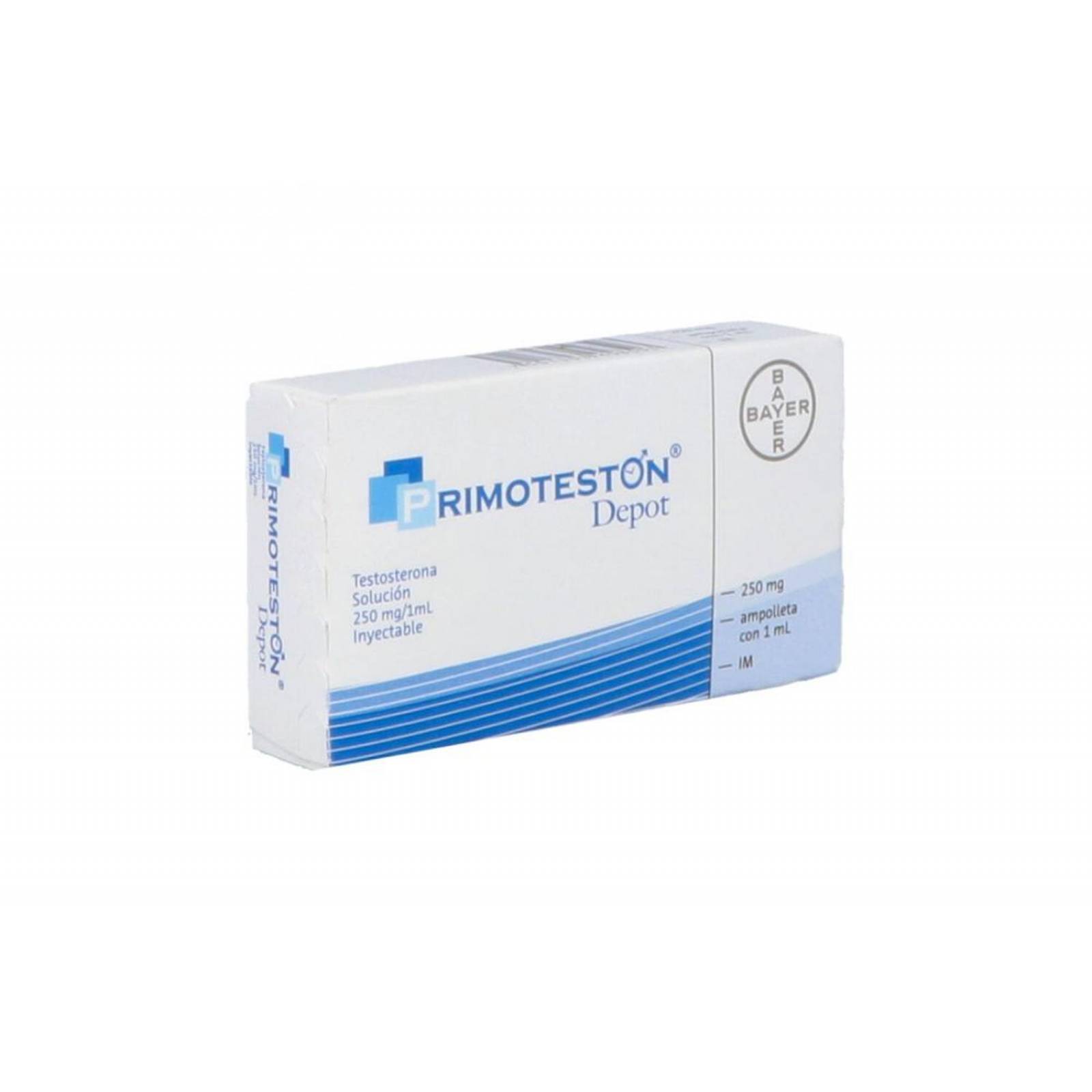 Primotestón Depot Solución 250 mg / 1 mL Caja Con 1 Ampolleta Con 1 mL 