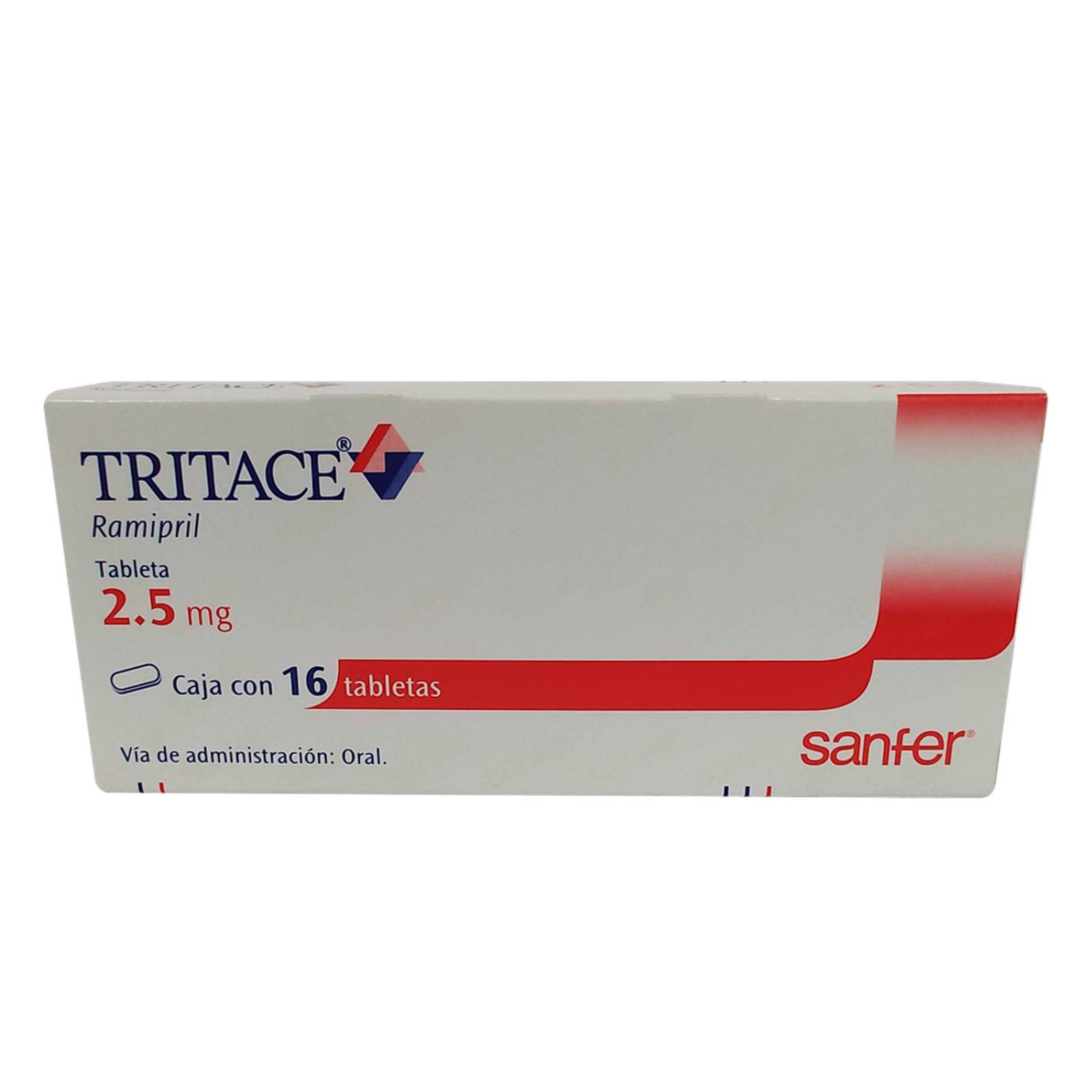 Tritace 2.5mg Caja Con 16 Tabletas 