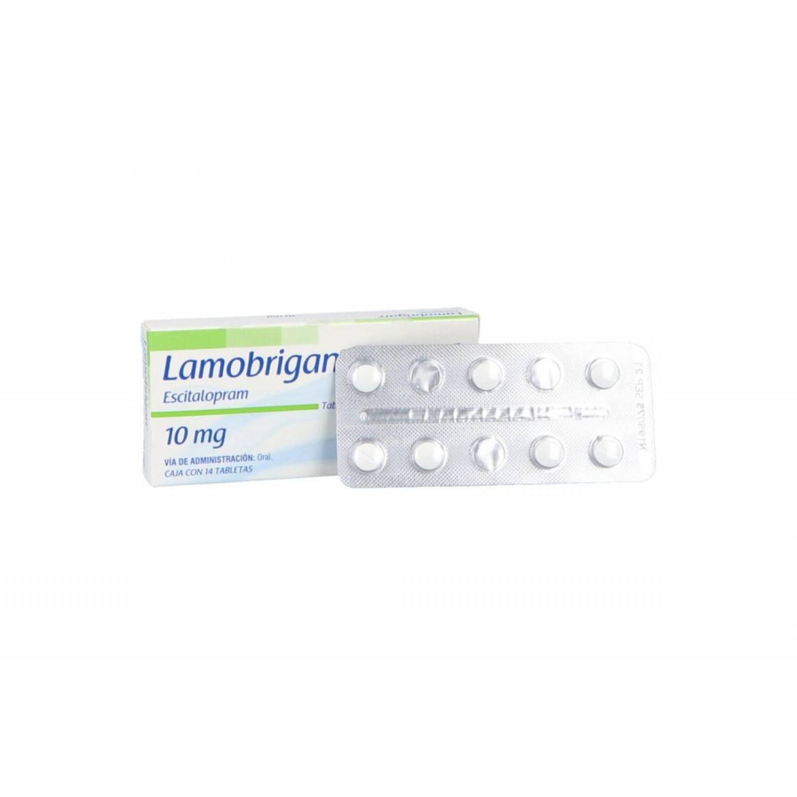 Lamobrigan 10 mg Caja Con 14 Tabletas 