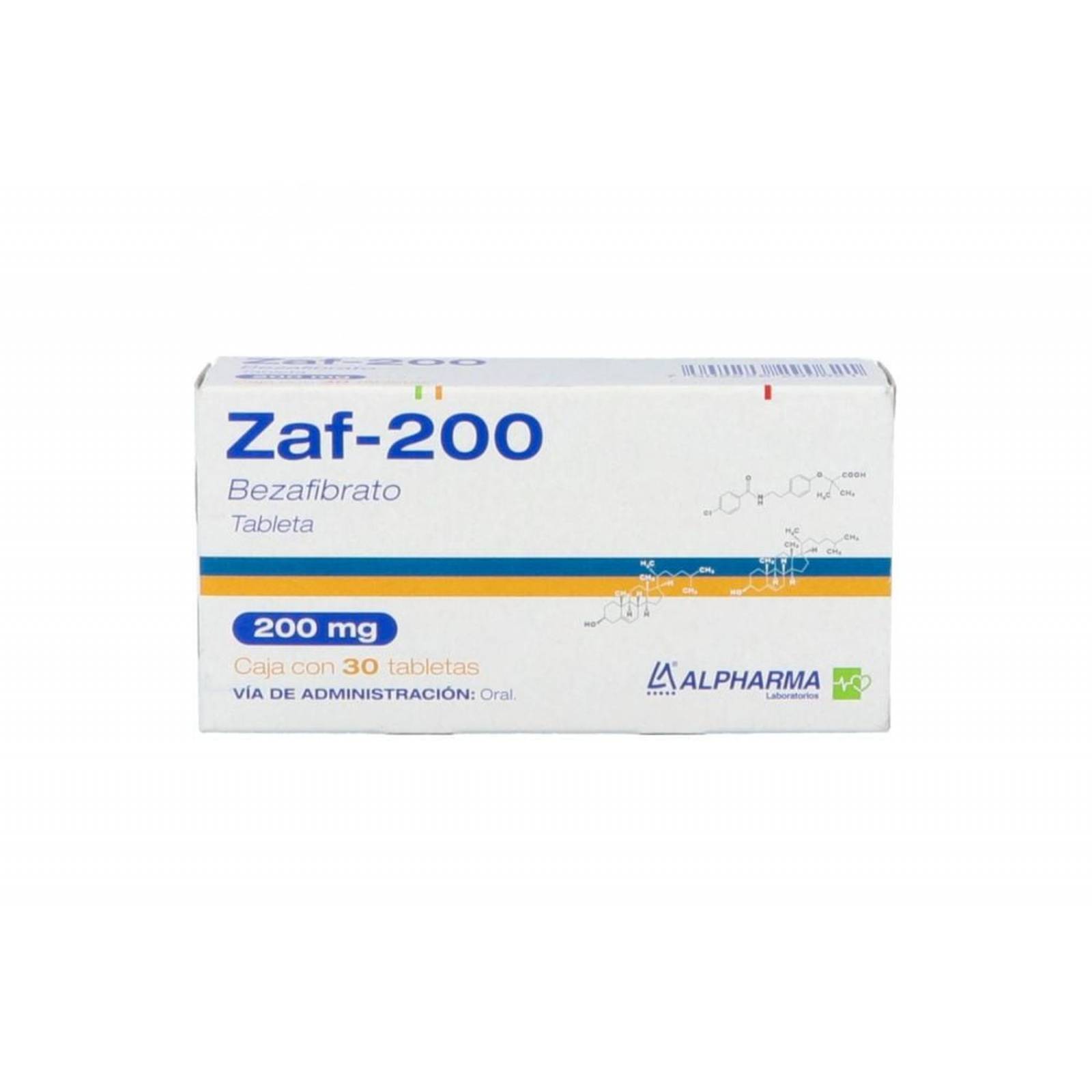 Zaf-200 200 mg Caja Con 30 Tabletas 
