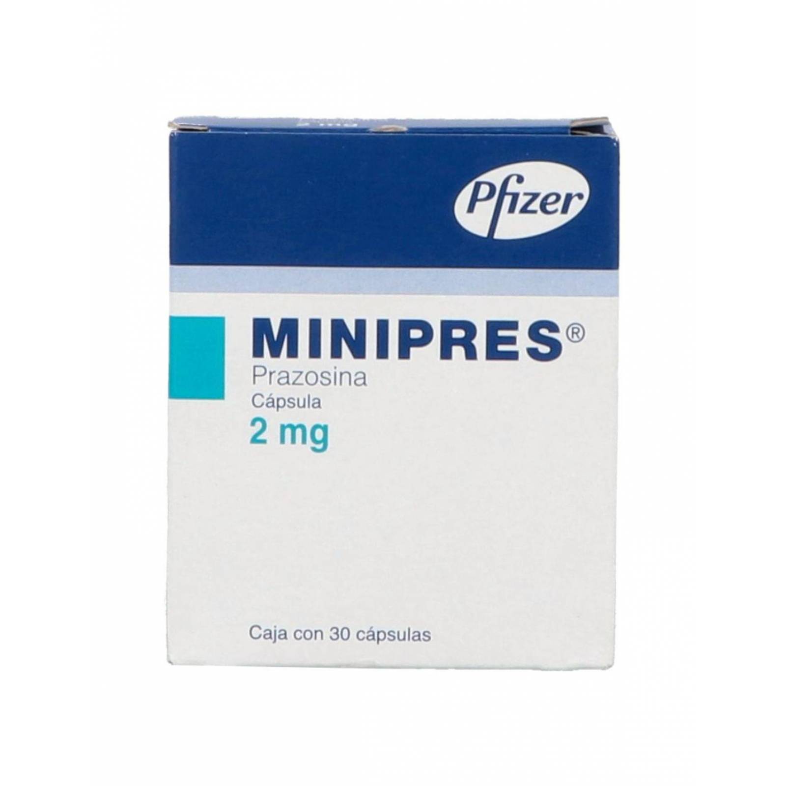 Minipres 2 Mg Caja Con 30 Cápsulas 