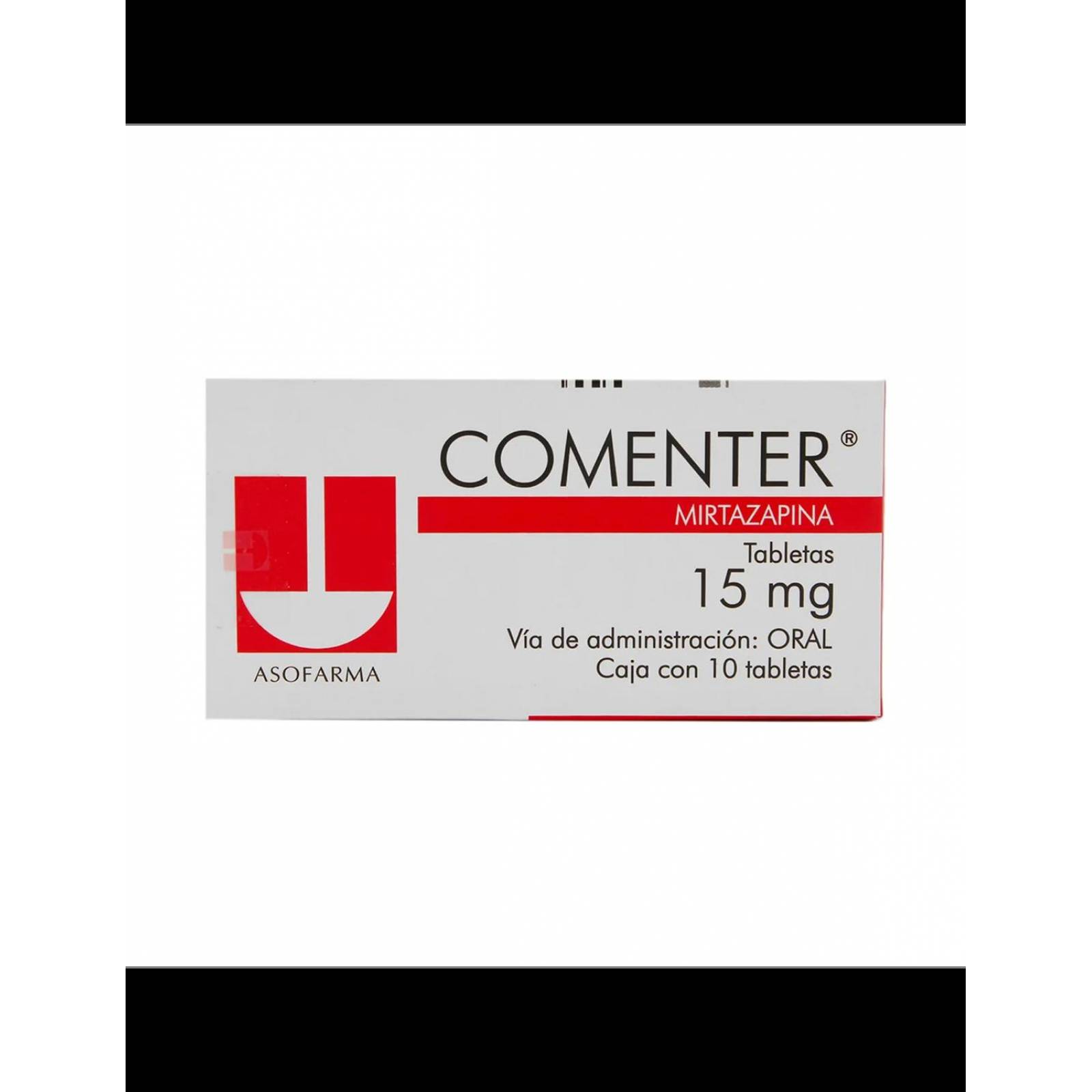 Comenter 15 mg Caja Con 10 Tabletas 