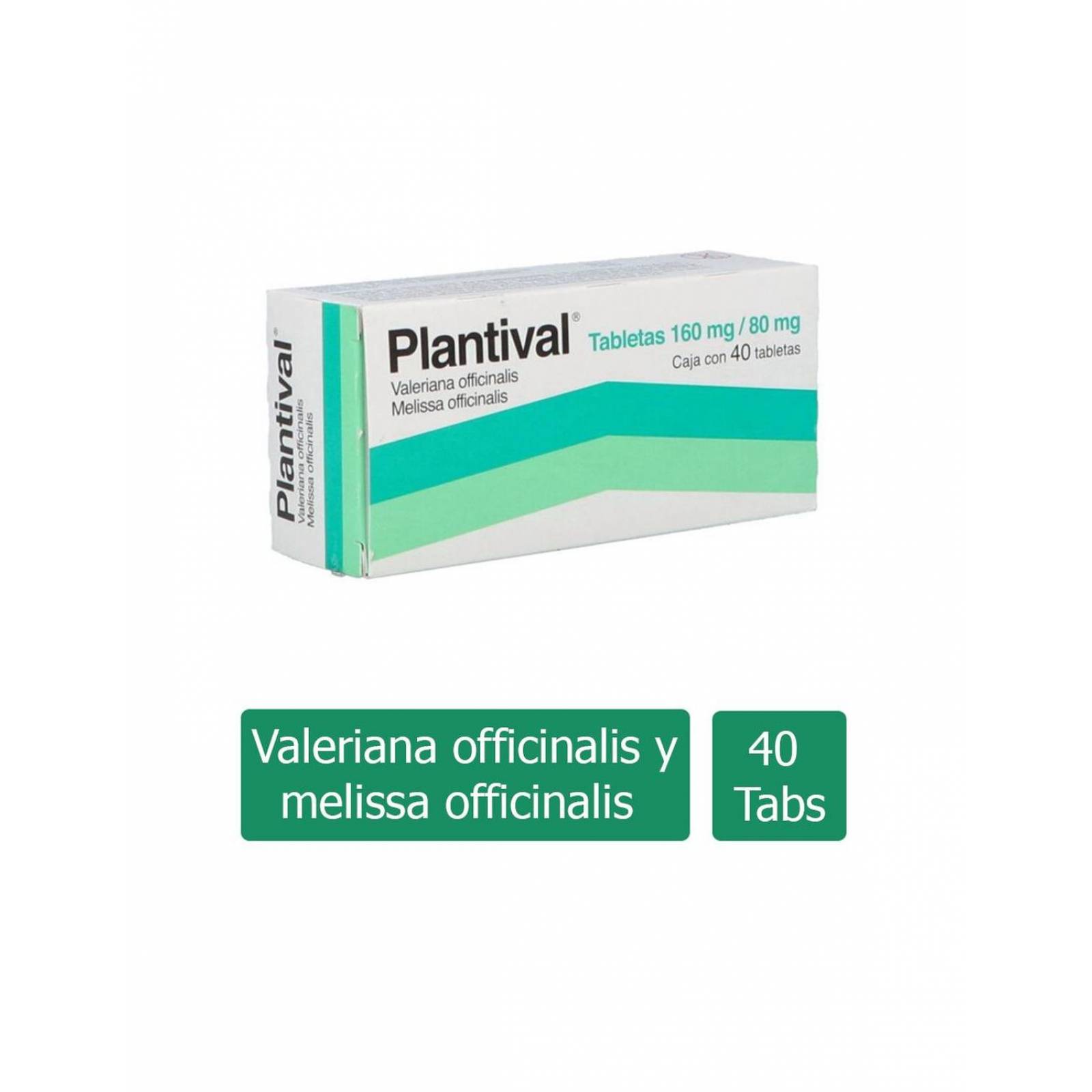 Plantival 160 mg / 80 mg Caja Con 40 Grageas 