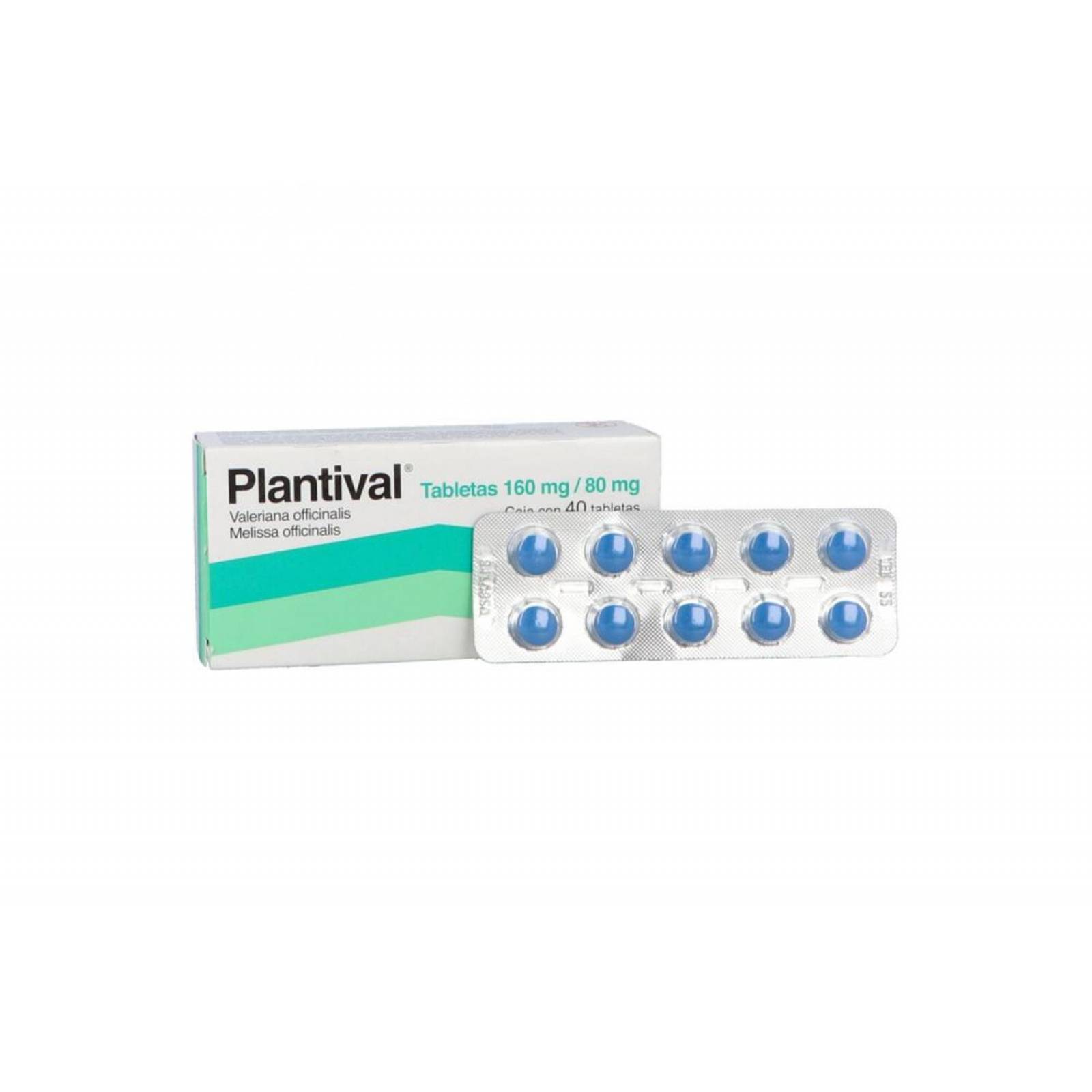 Plantival 160 mg / 80 mg Caja Con 40 Grageas 