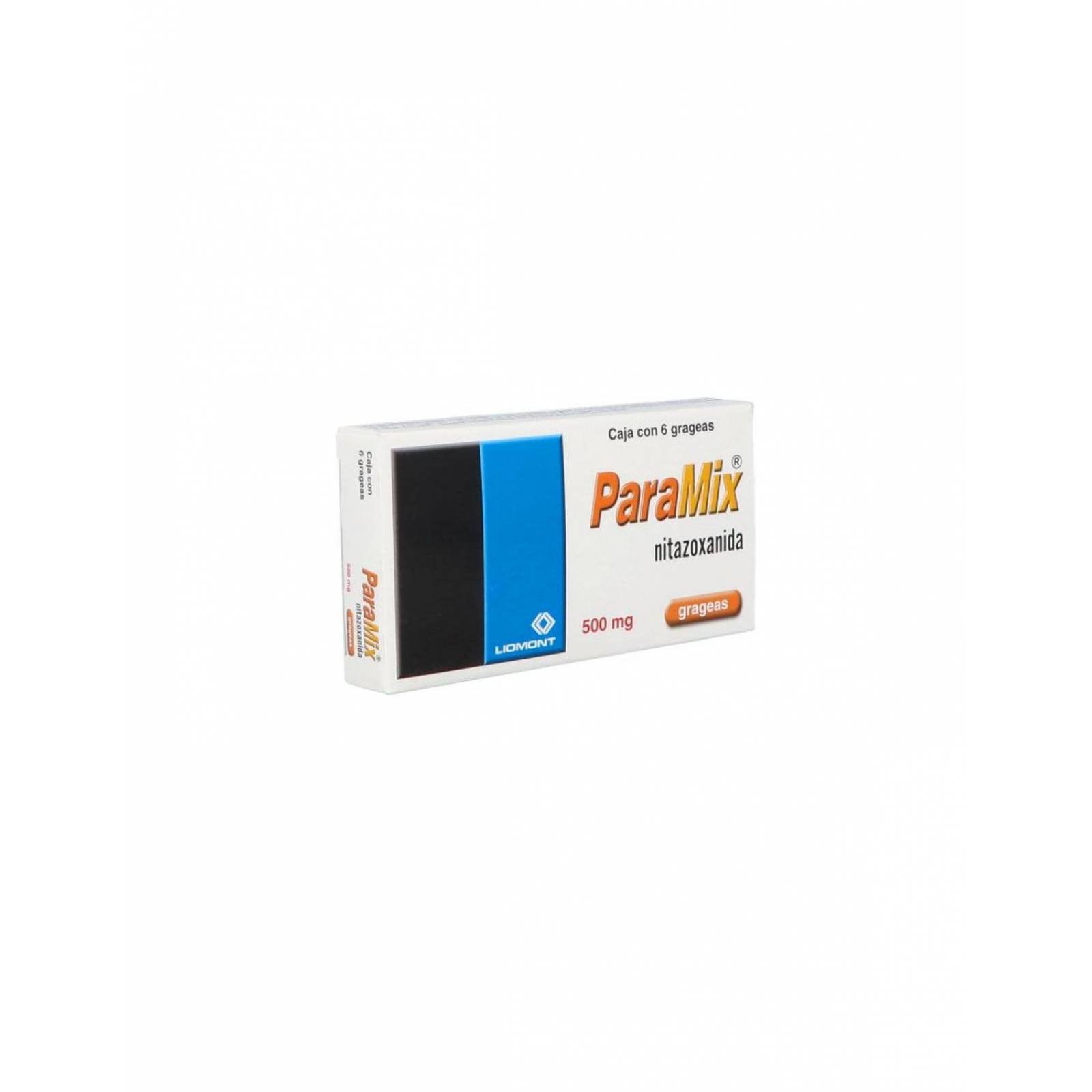 Paramix 500 mg Caja Con 6 Grageas 