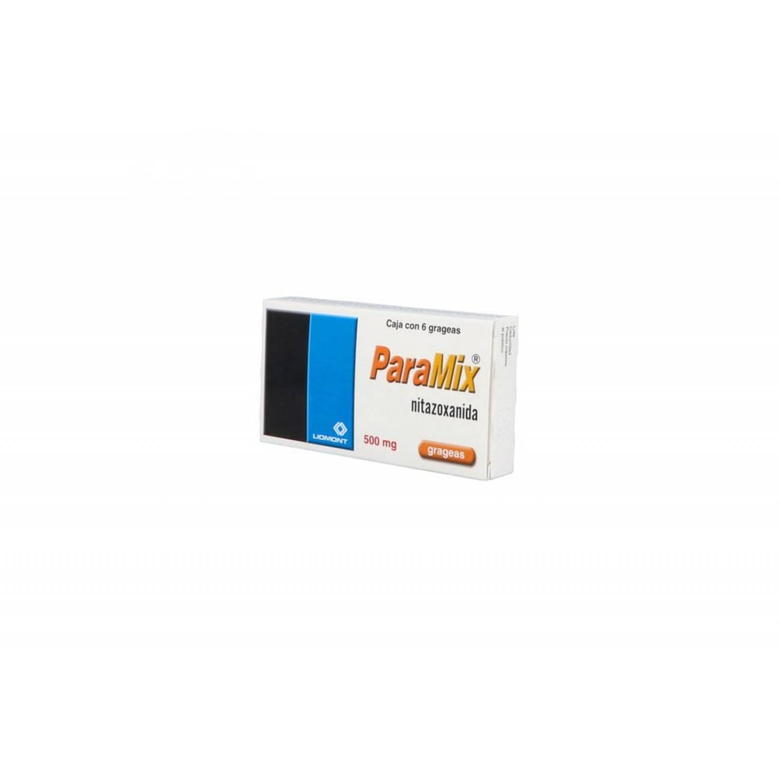 Paramix 500 mg Caja Con 6 Grageas 