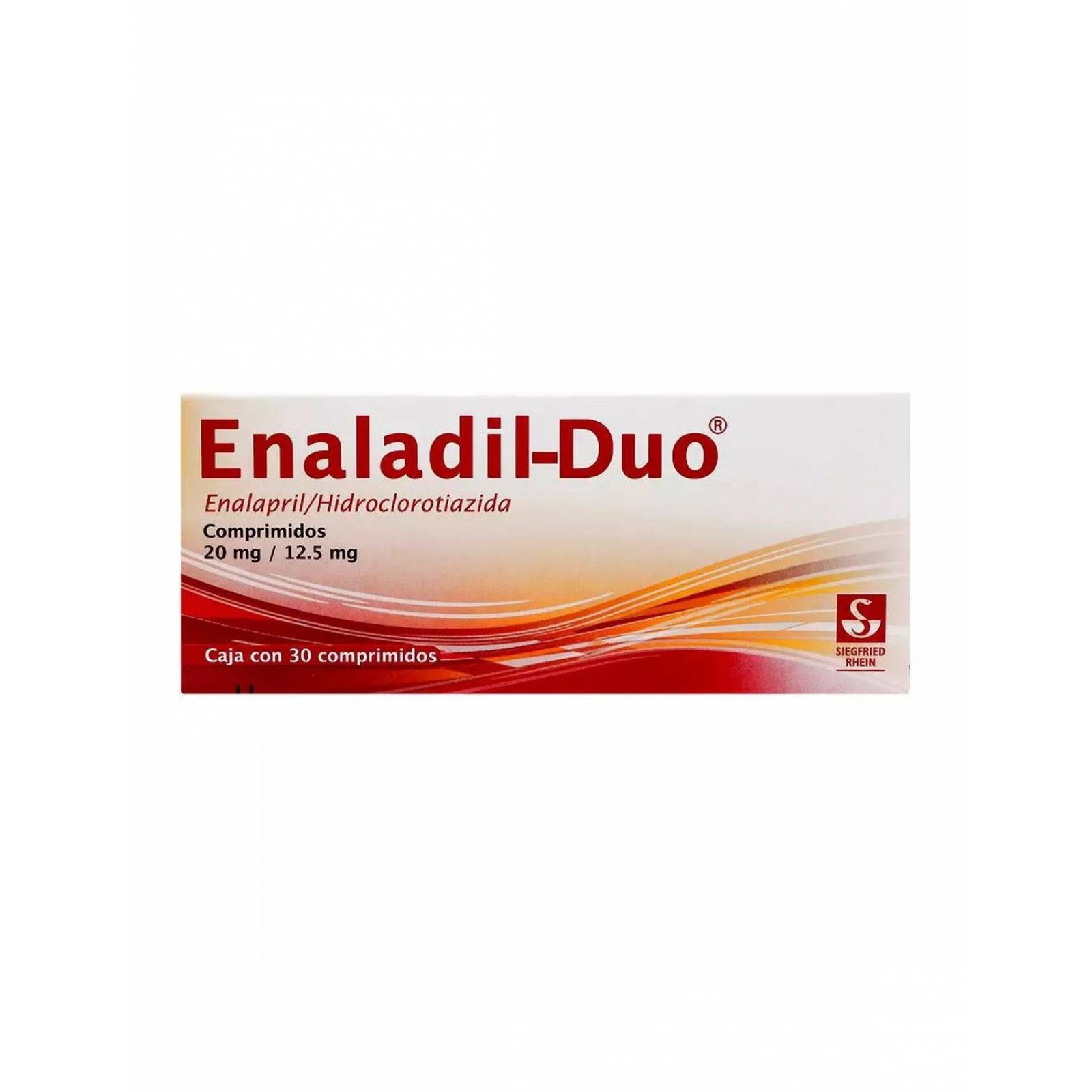 Enaladil Duo 20 mg/12.5 mg Caja Con 30 Comprimidos 