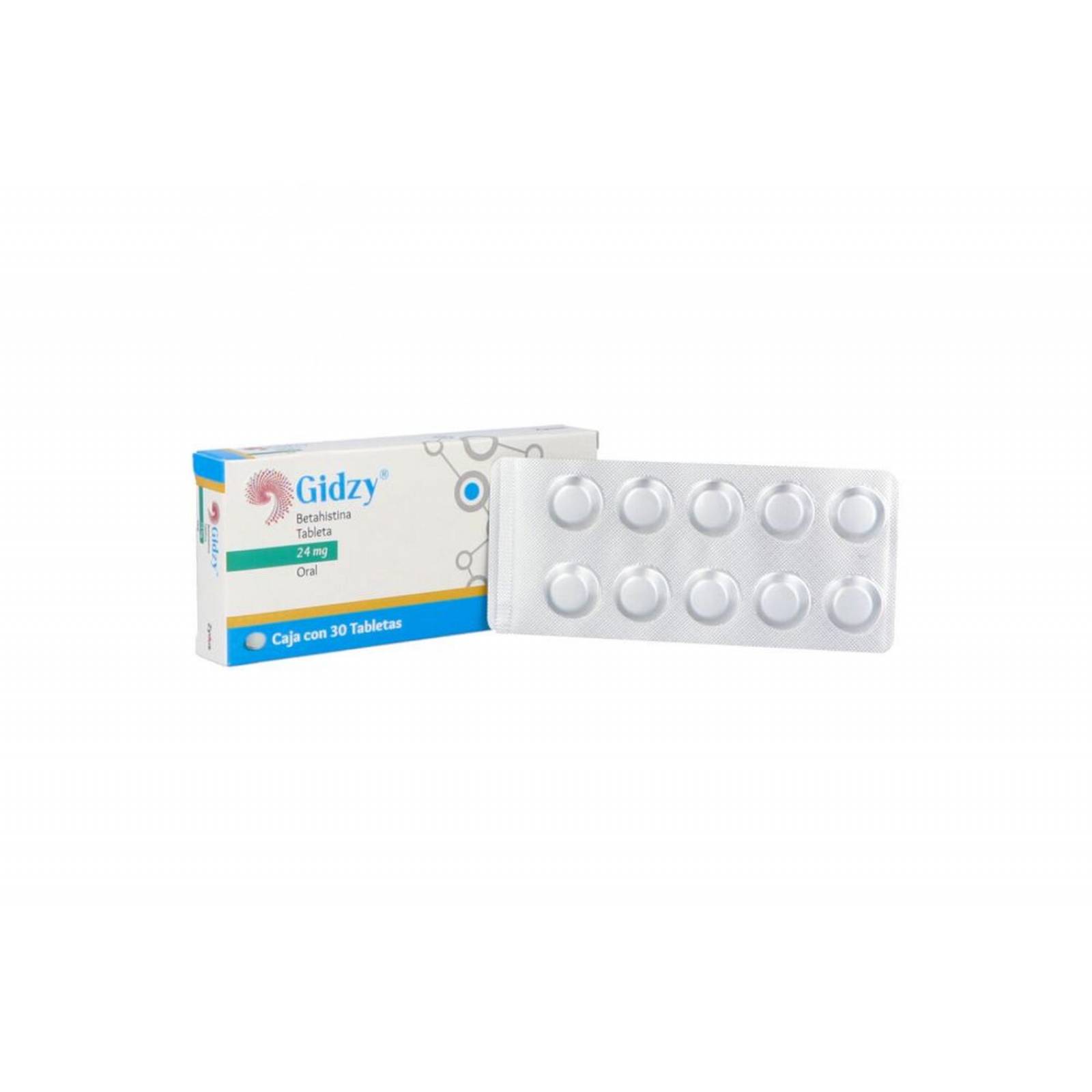 Gidzy 24 mg Caja Con 30 Tabletas 