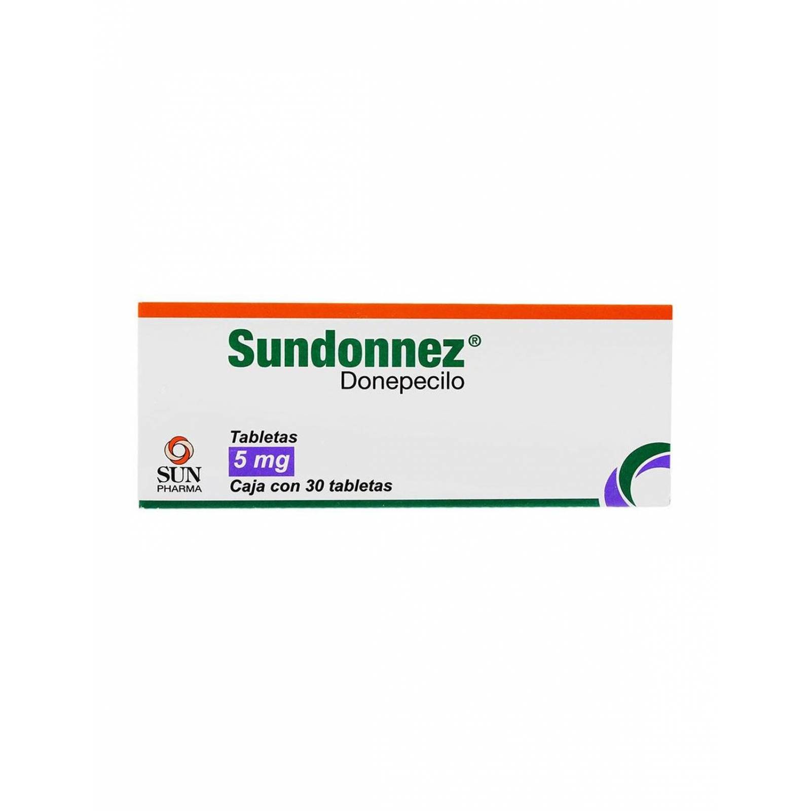 Sundonnez 5 mg Caja Con 30 Tabletas 