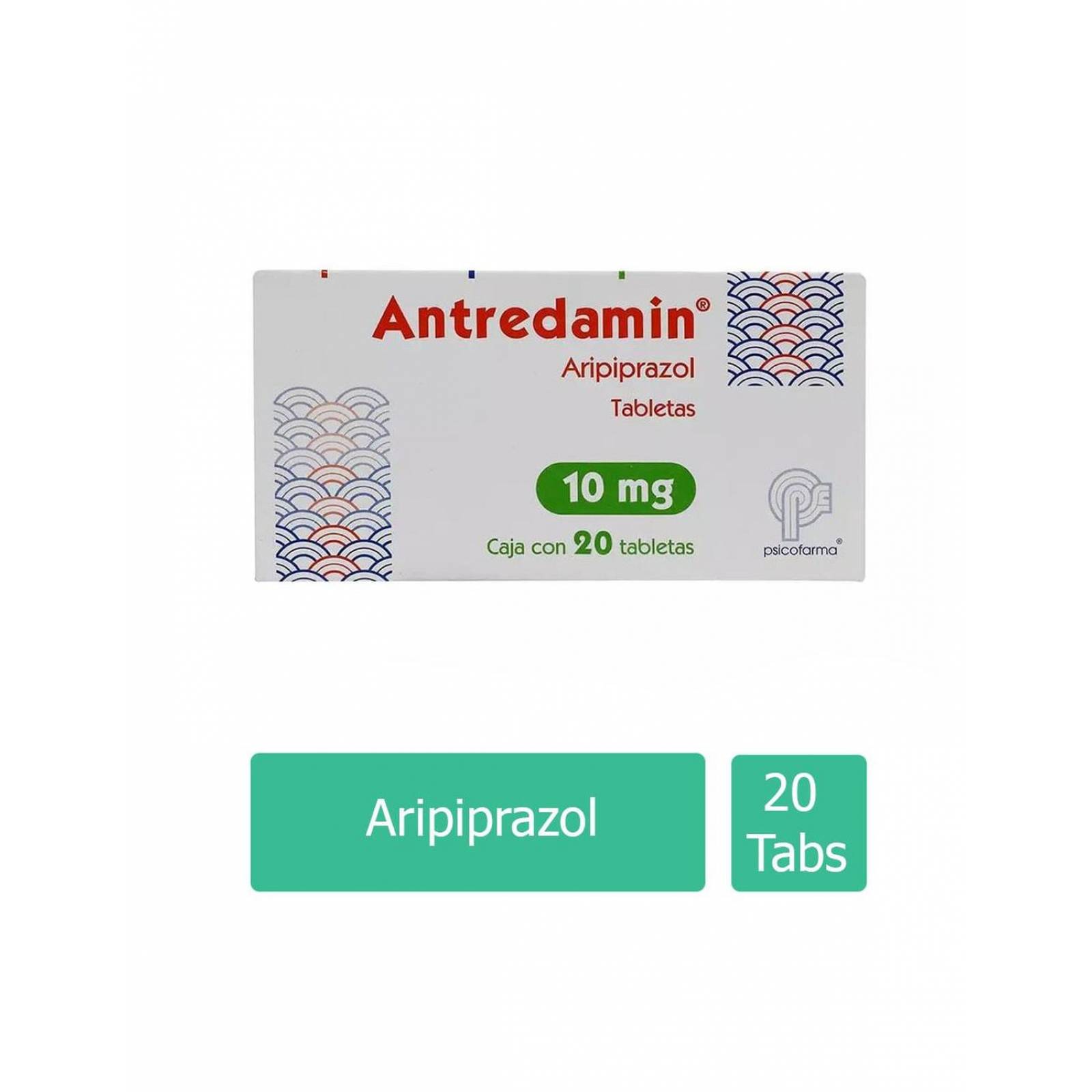 Antredamin 10 mg Caja con 20 Tabletas 