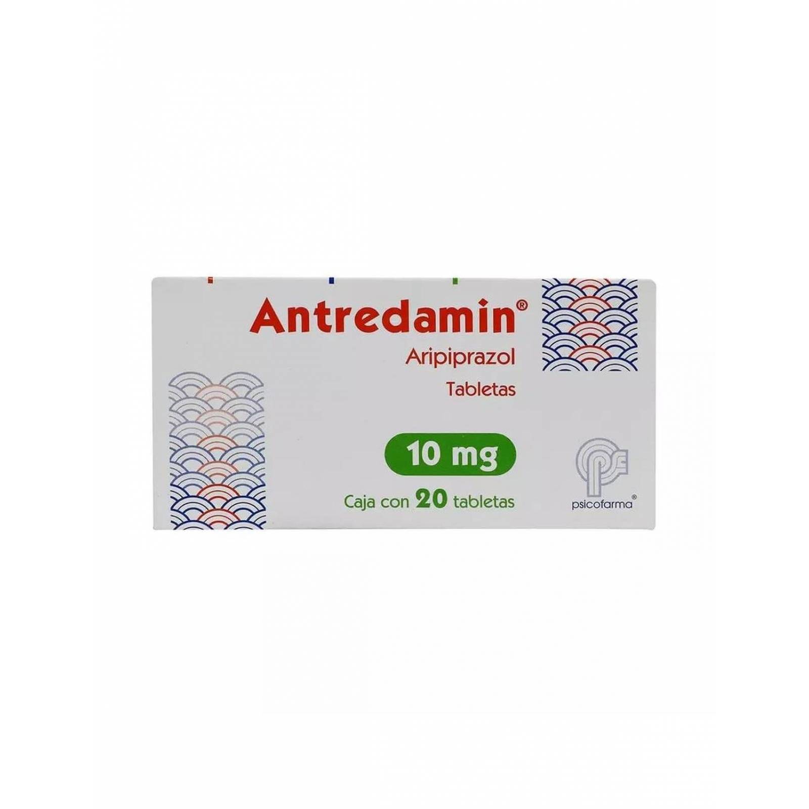 Antredamin 10 mg Caja con 20 Tabletas 