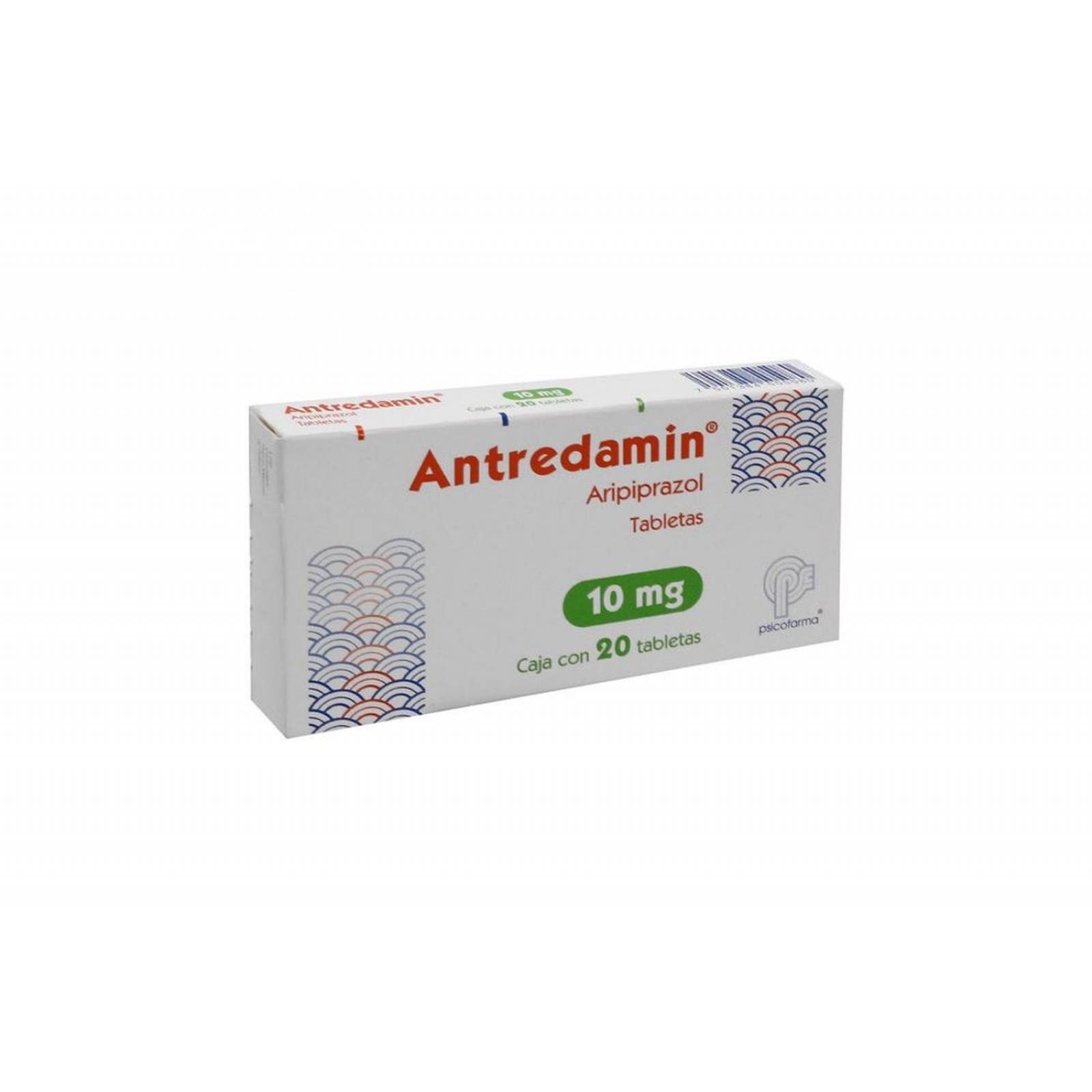 Antredamin 10 mg Caja con 20 Tabletas 