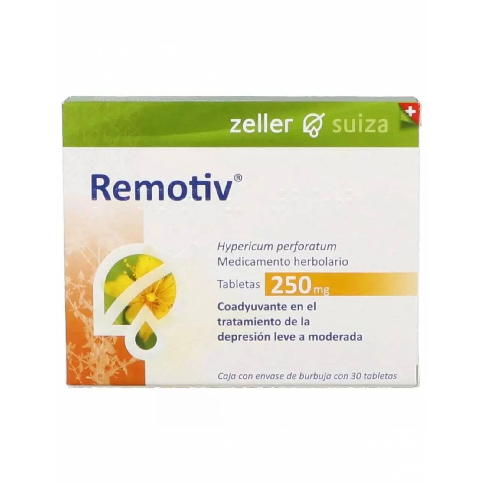 Remotiv 250 mg. 30 Tabletas 