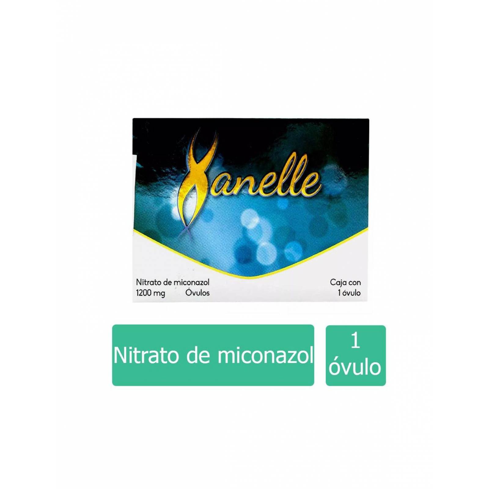 Xanelle 1200 mg Caja Con 1 Ovulo 