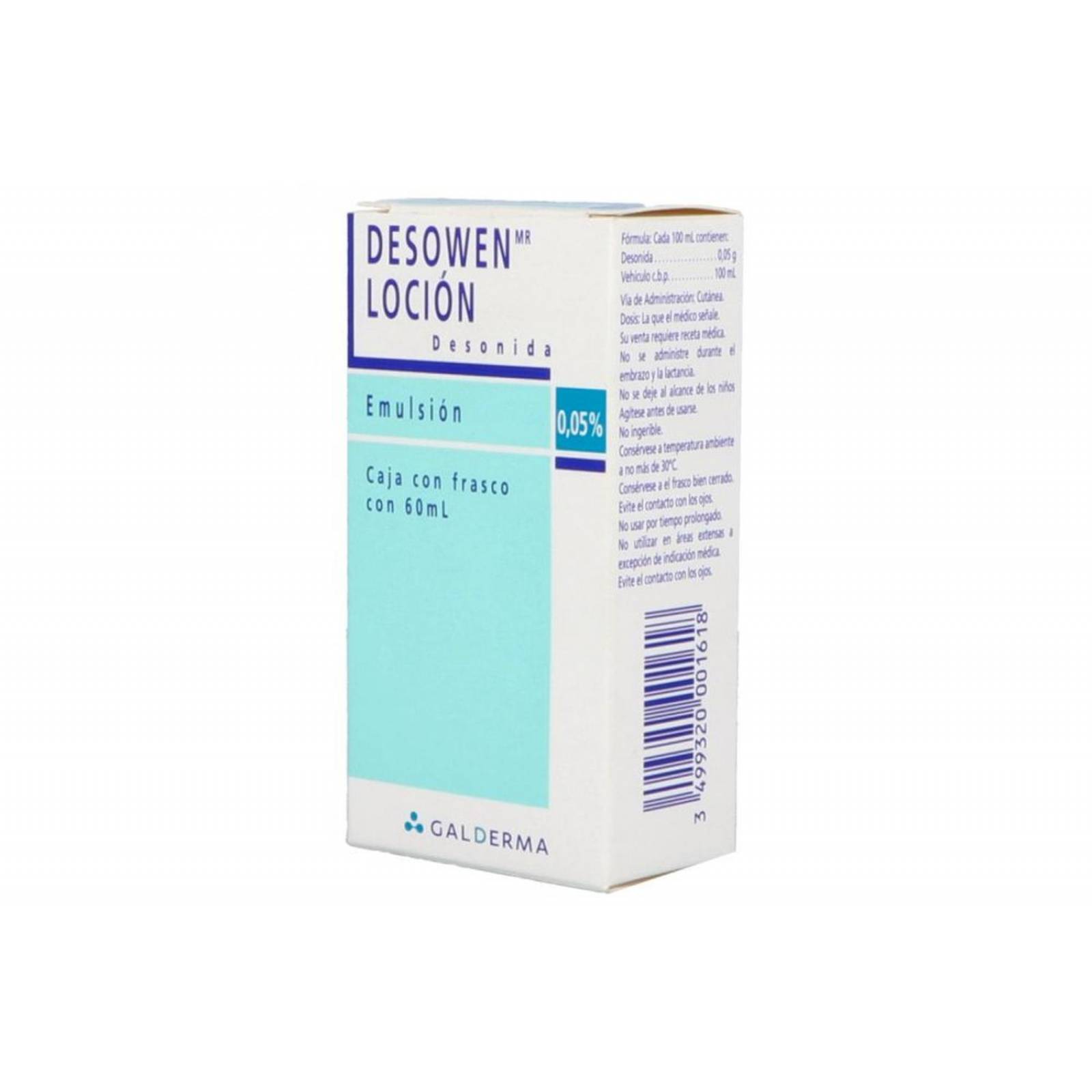 Desowen 0.05 % Loción Caja Con Frasco Con 60 mL 
