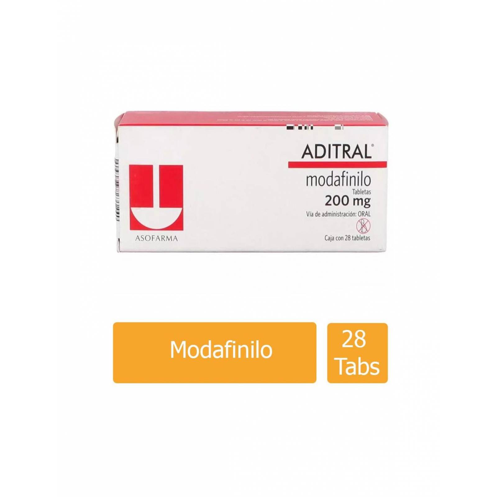 Aditral 200 mg Caja Con 28 Tabletas 