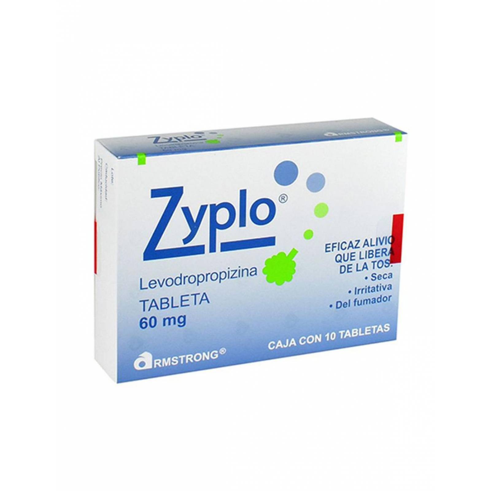 Zyplo Levodropropizina 60 mg Caja Con 10 Tabletas 