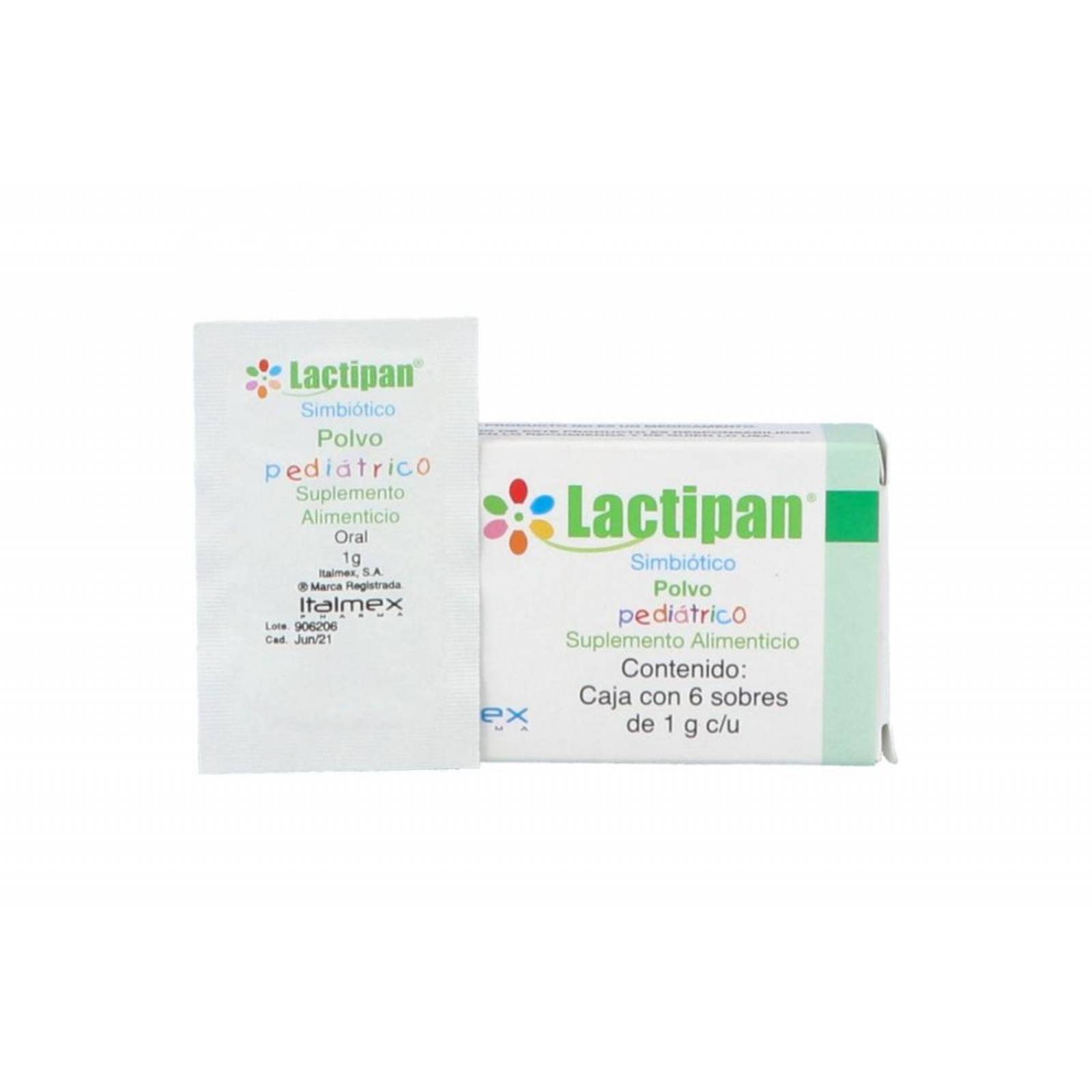 Lactipan Simbiótico Polvo Pediátrico Caja Con 6 Sobres 