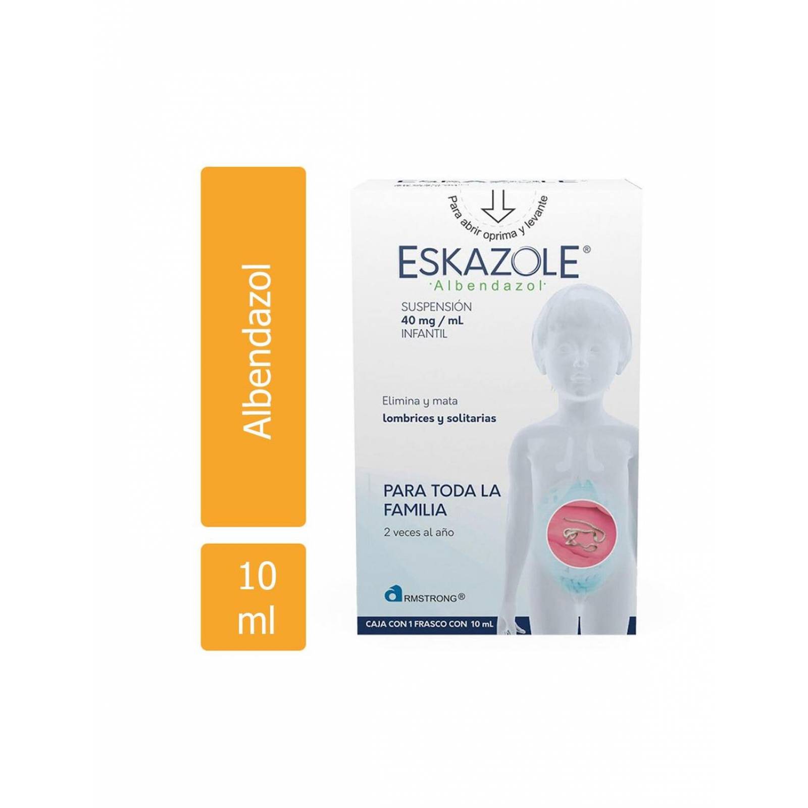 Eskazole 40 mg/mL Suspensión Infantil 10 mL 