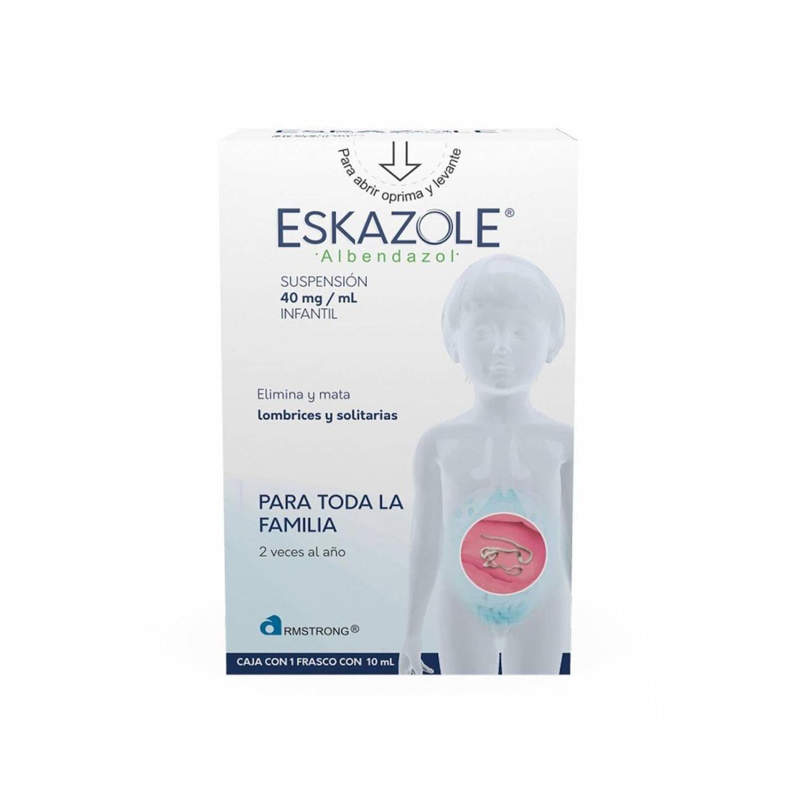 Eskazole 40 mg/mL Suspensión Infantil 10 mL 