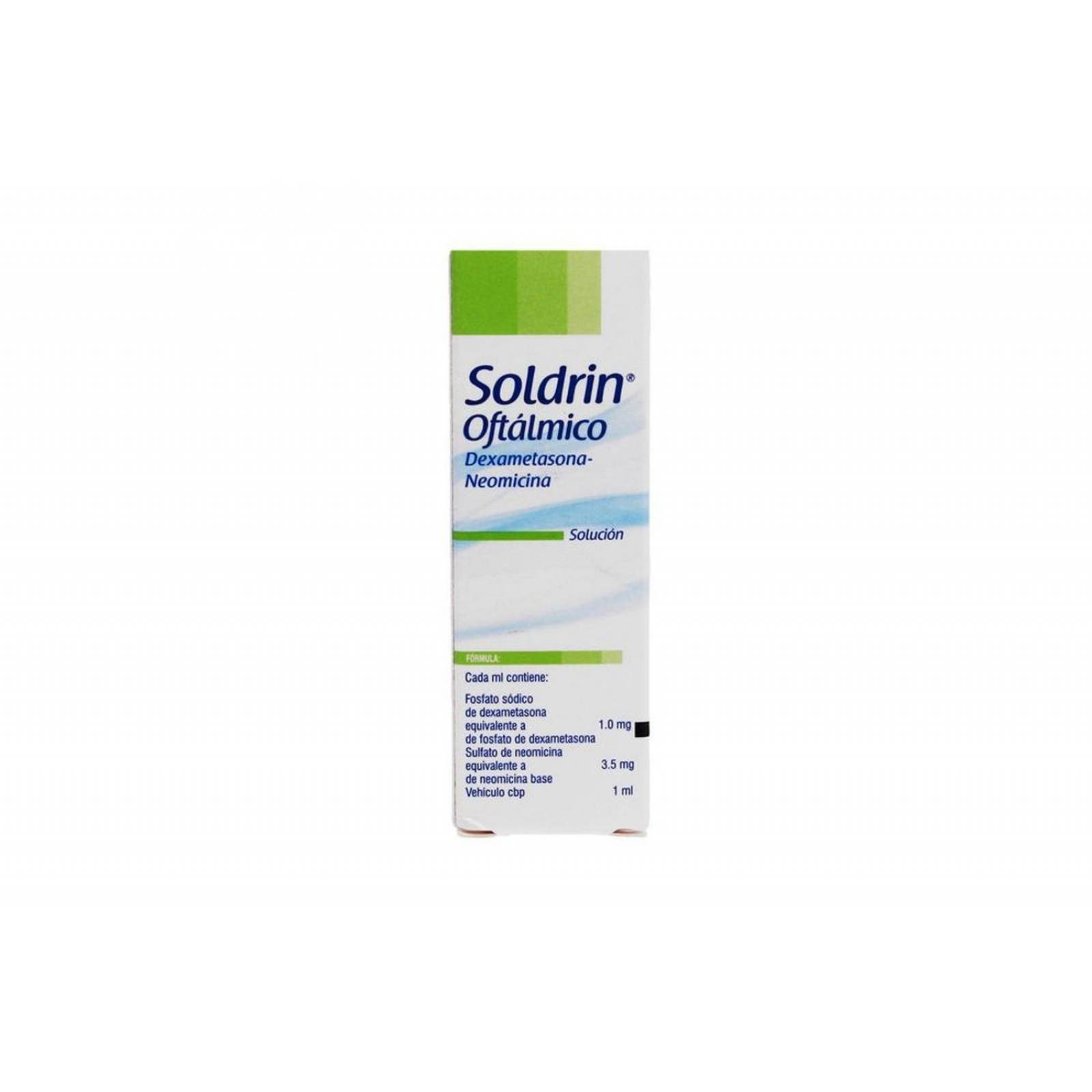 Soldrin Oftalmico Solución Caja Con Frasco Con 10 mL - RX 