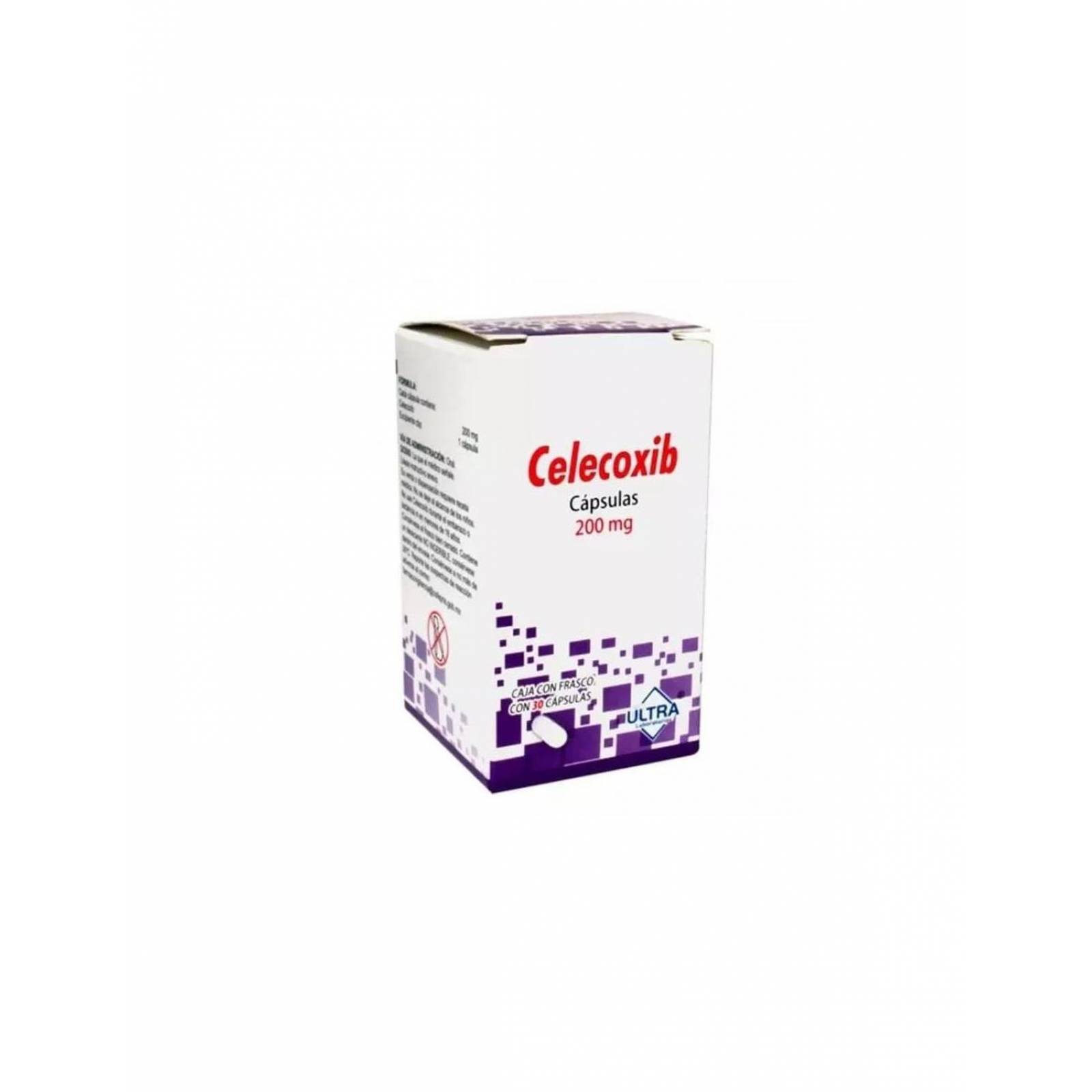 Celecoxib 200 mg Caja Con 30 Cápsulas 