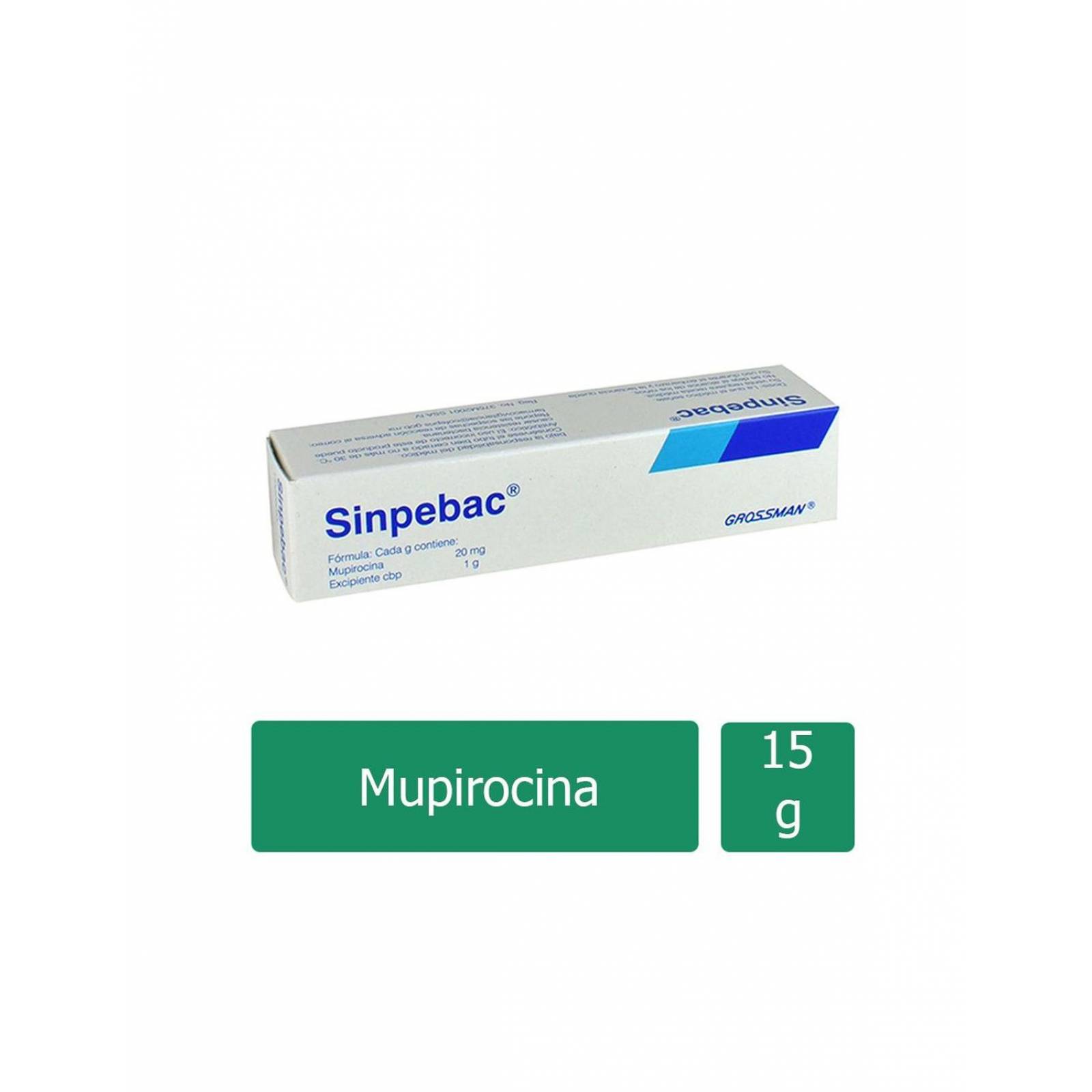 Sinpebac Ungüento 2% Caja Con Tubo Con 15 g 