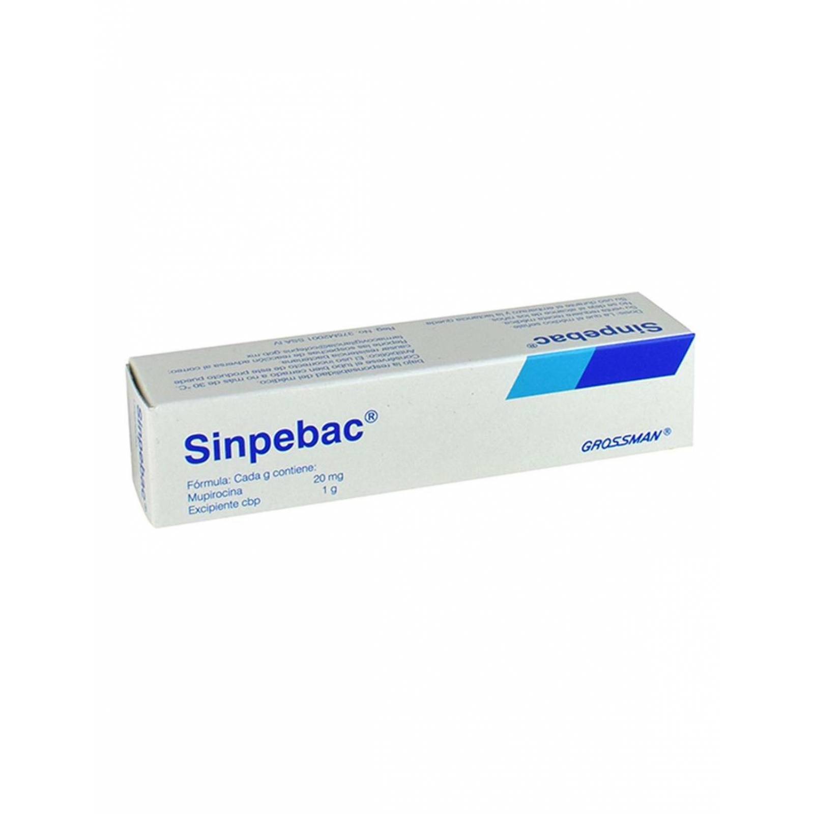 Sinpebac Ungüento 2% Caja Con Tubo Con 15 g 