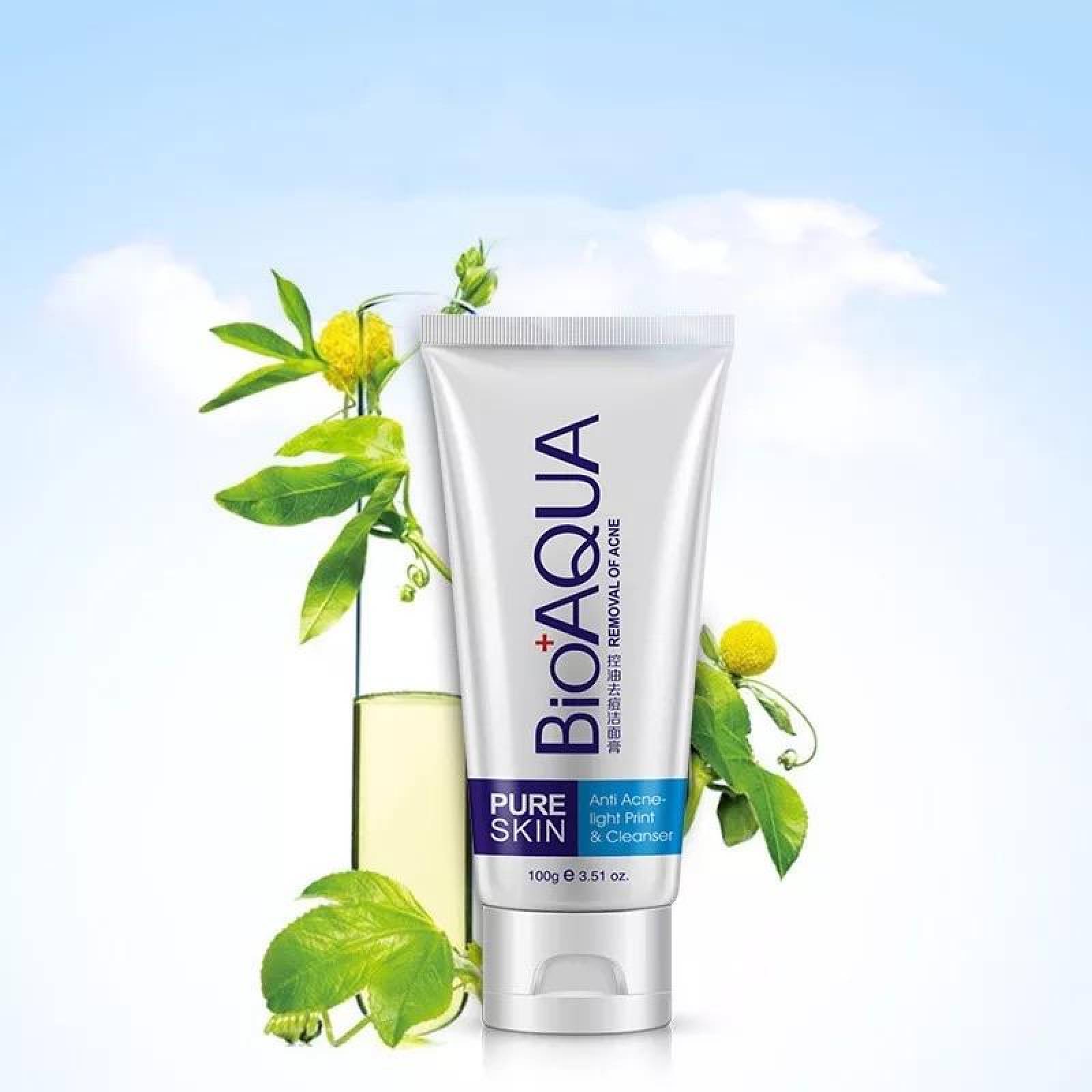 Bioaqua Pure Skin Removedor Limpiador De Acné Y Grasa
