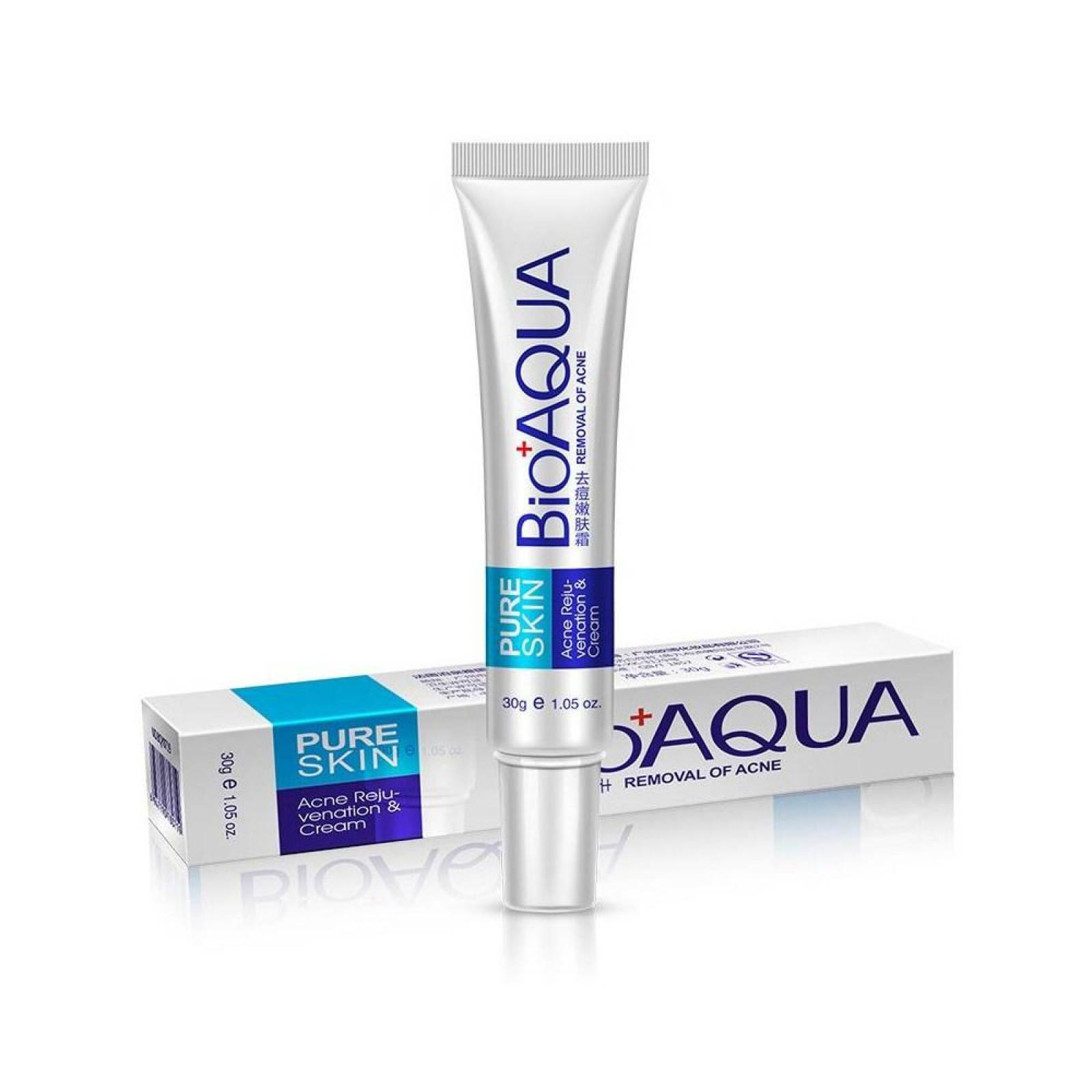 BIOAQUA Crema Anti Acne Pure Skin Cicatrices Control Grasa