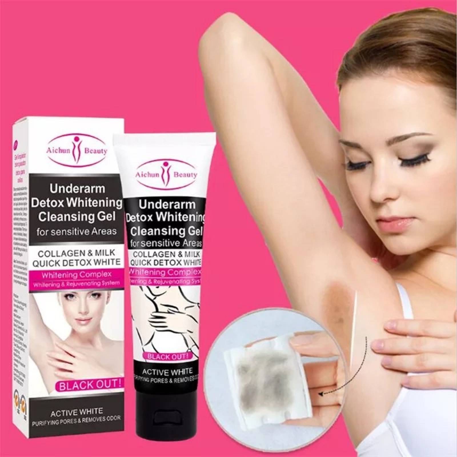 Aichun Beauty Gel de baño  Para Aclarar Axilas Codos