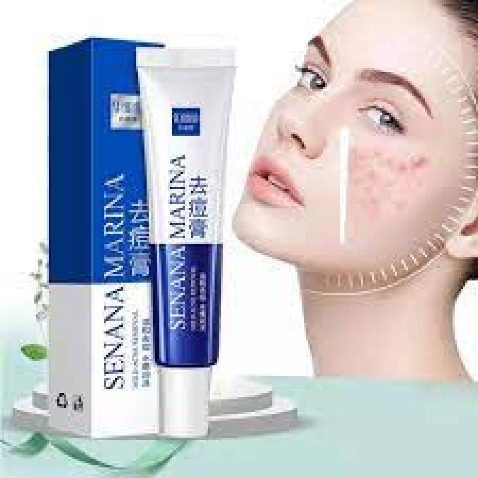 Crema Disminuye Acne Espinillas Senana Marina