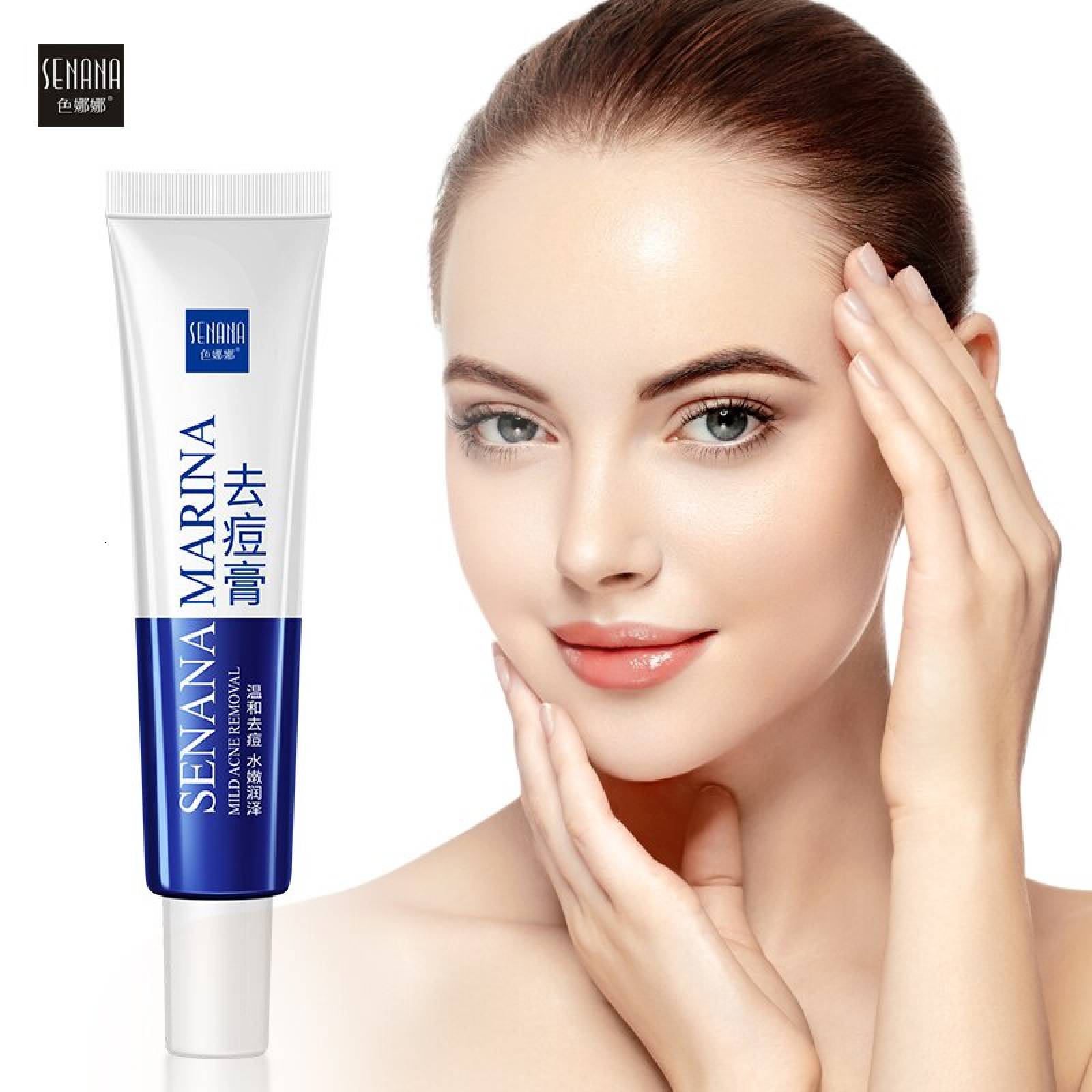 Crema Disminuye Acne Espinillas Senana Marina