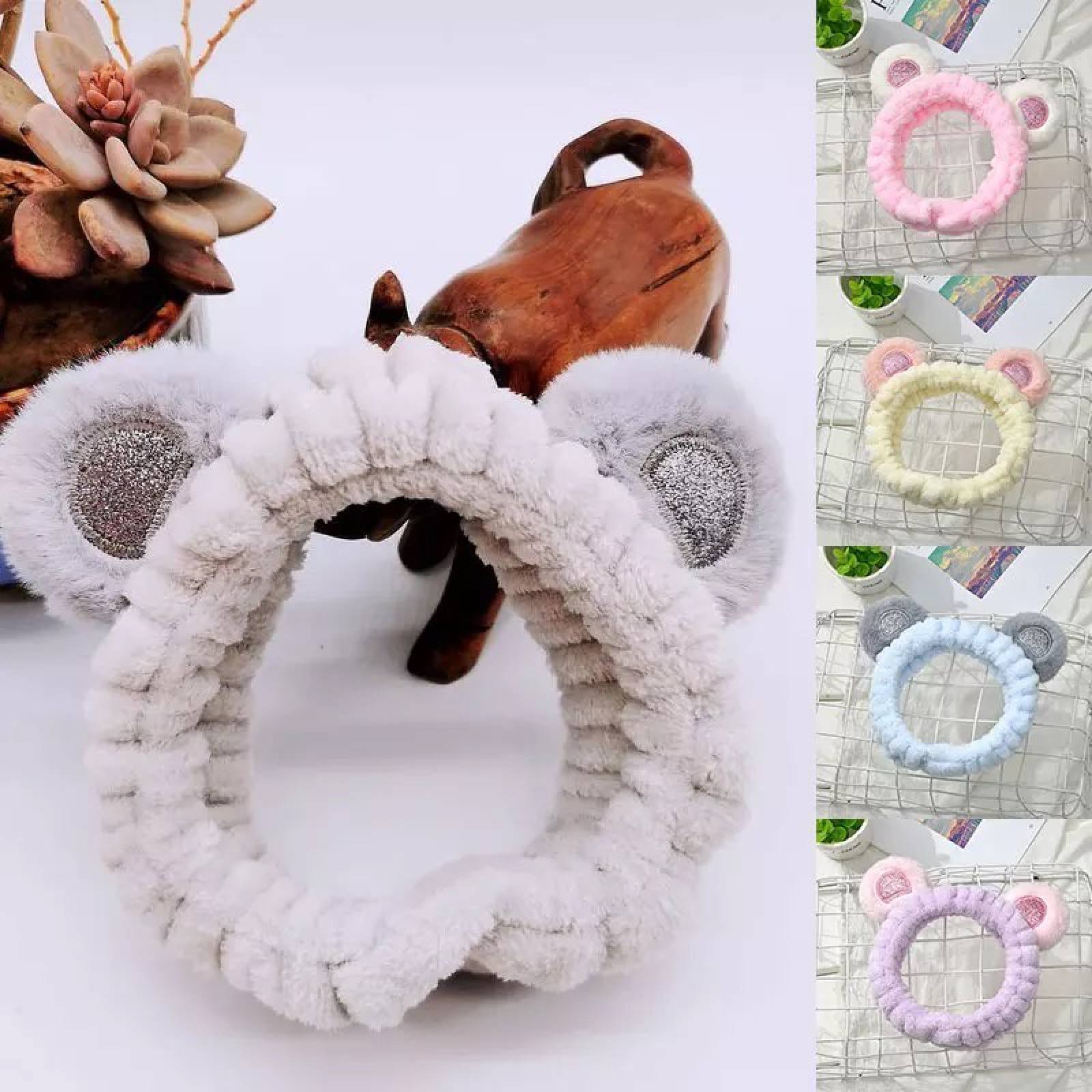 Banda Sujetadora De Cabello Suave Ancha OMG Rutina Skincare