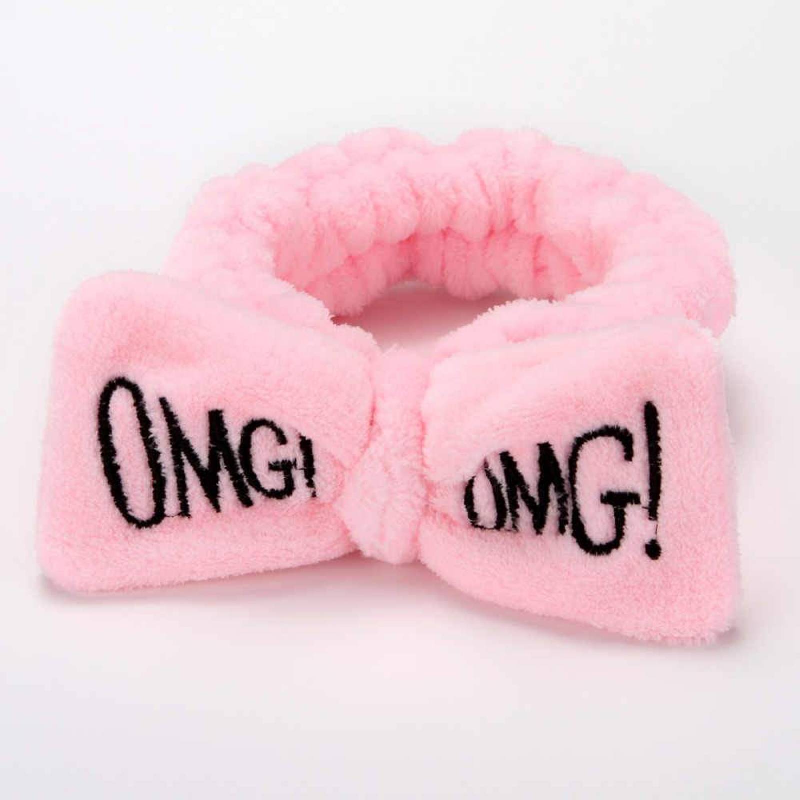 Banda Sujetadora De Cabello Suave Ancha OMG Rutina Skincare