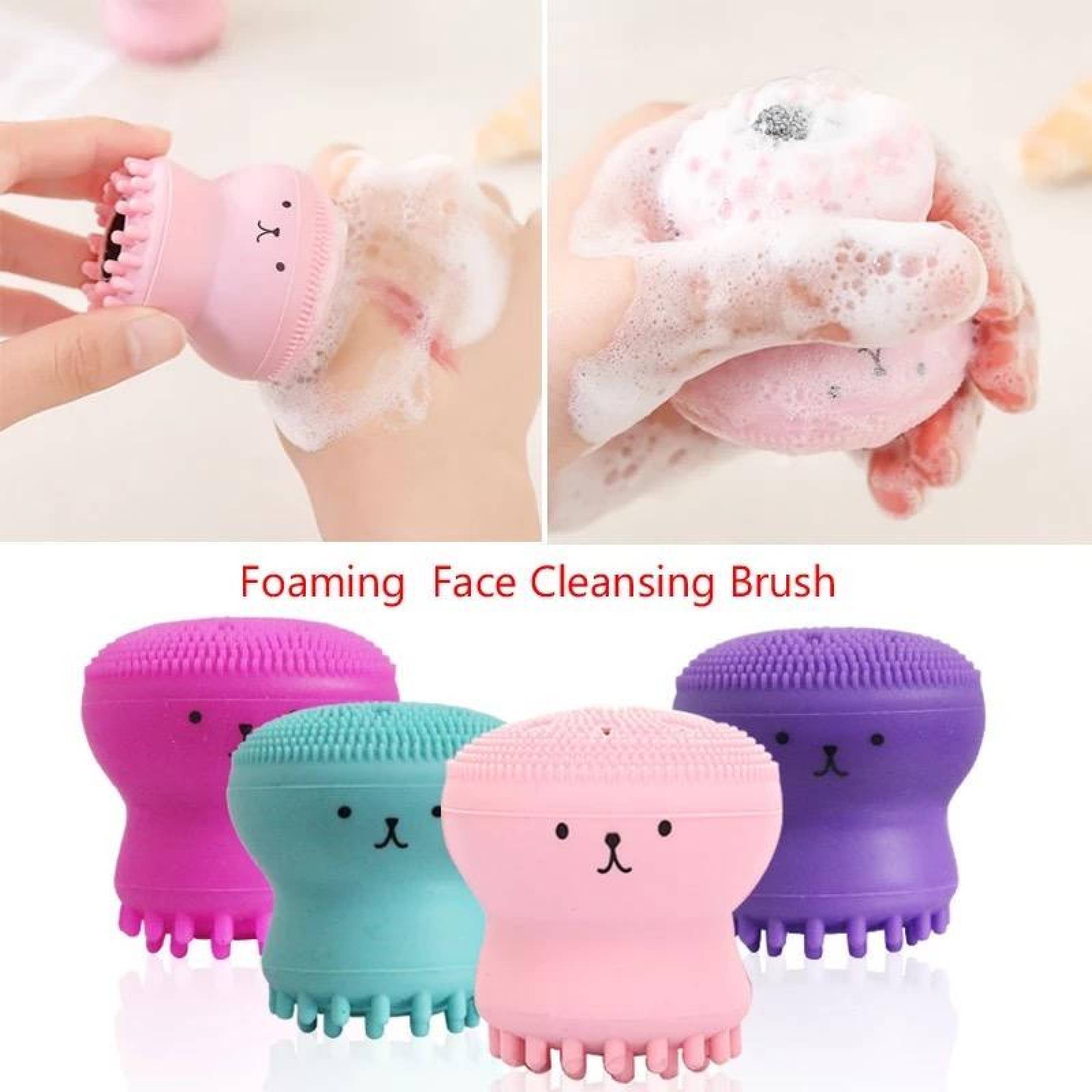 Cepillo Exfoliante Facial Silicona Cepillo Limpieza Facial