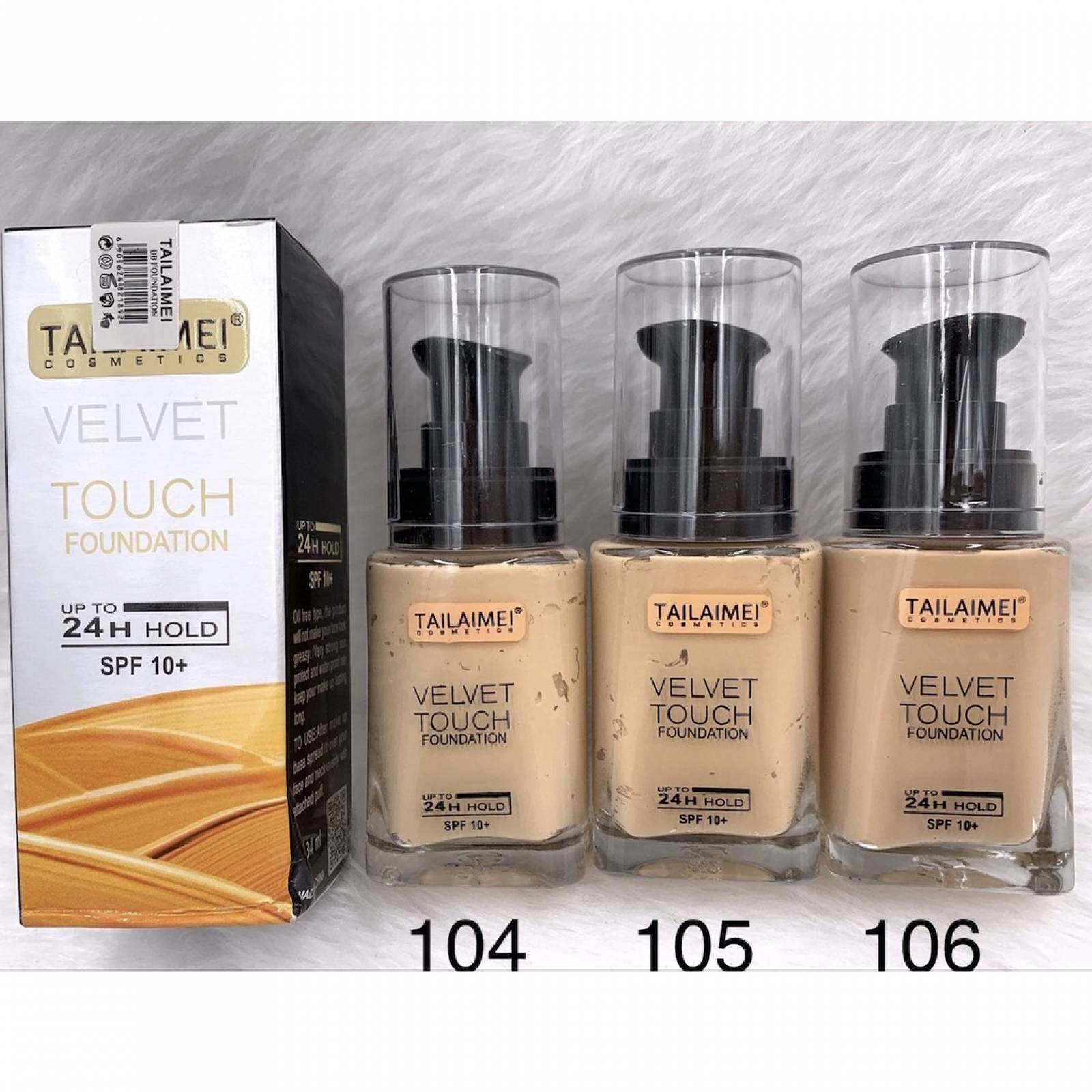 Base de Maquillaje Tailaimei Velvet Touch Alta Cobertura Liquidó SPF10