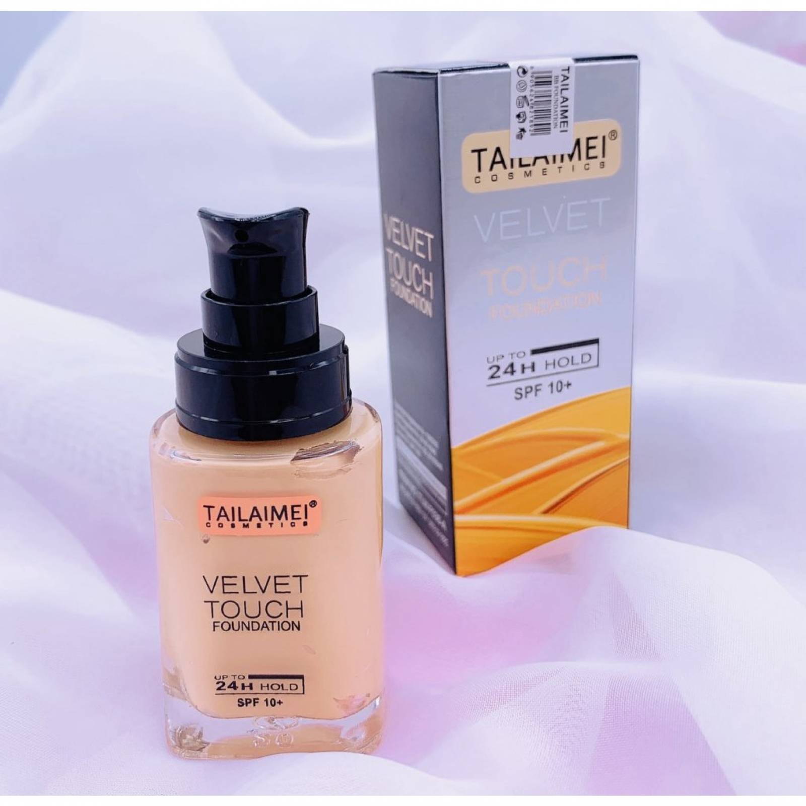 Base de Maquillaje Tailaimei Velvet Touch Alta Cobertura Liquidó SPF10