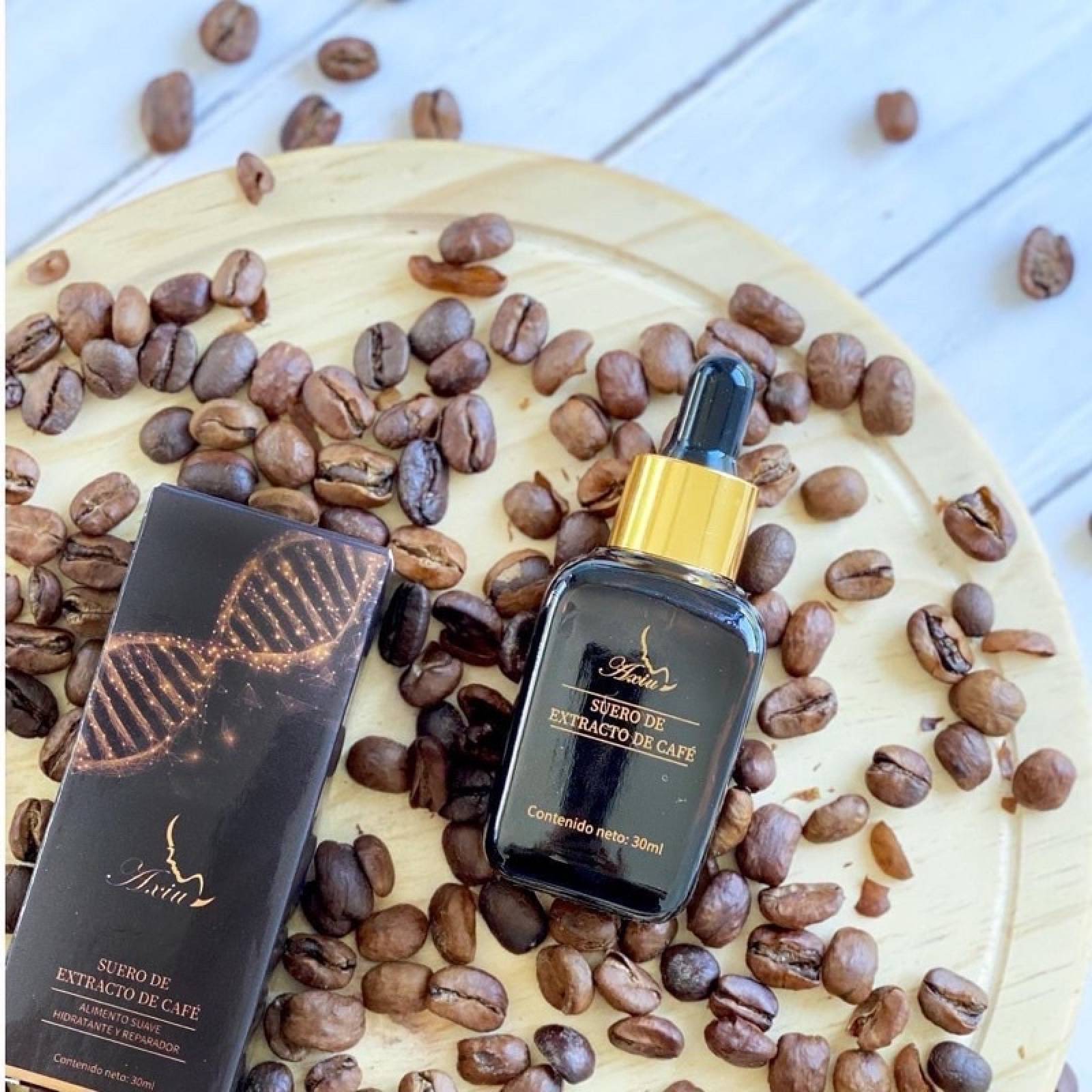 Serum de Extractó De Café Antioxidante Aclarante