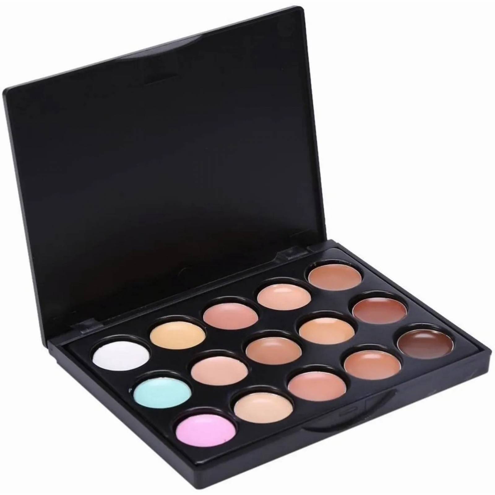 Paleta De 15 Correctores Maquillaje Alta Hidrantante