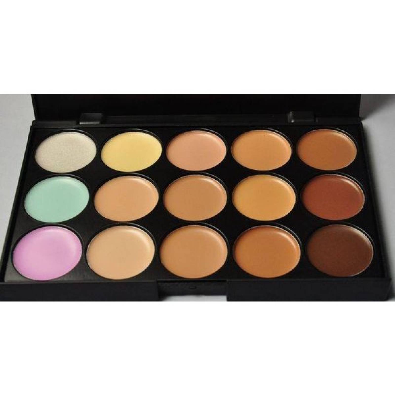Paleta De 15 Correctores Maquillaje Alta Hidrantante