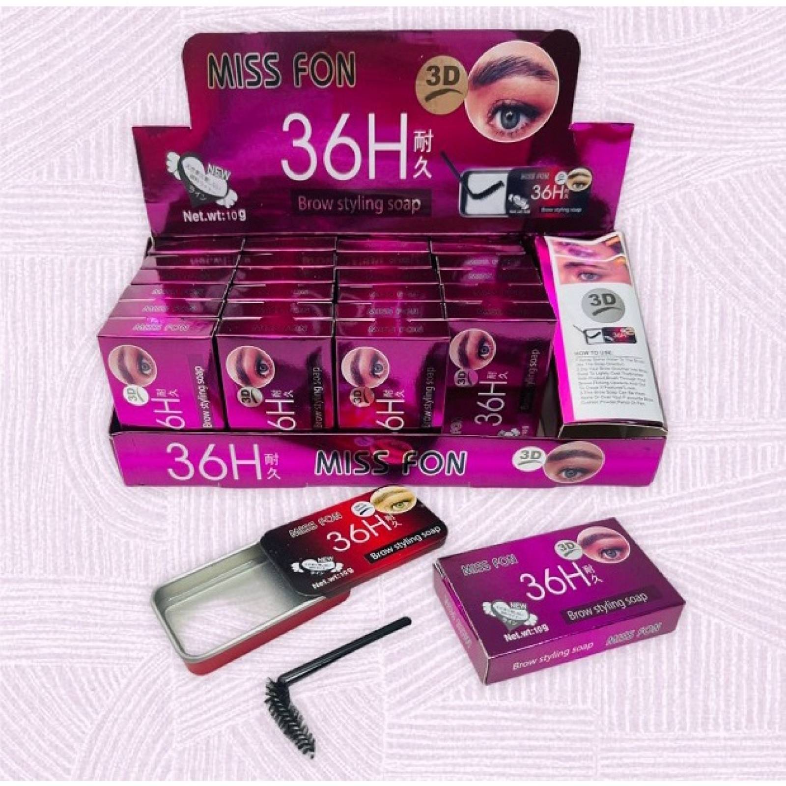 Jabón Cera Para Cejas Cejas Orgánicas Detalladas