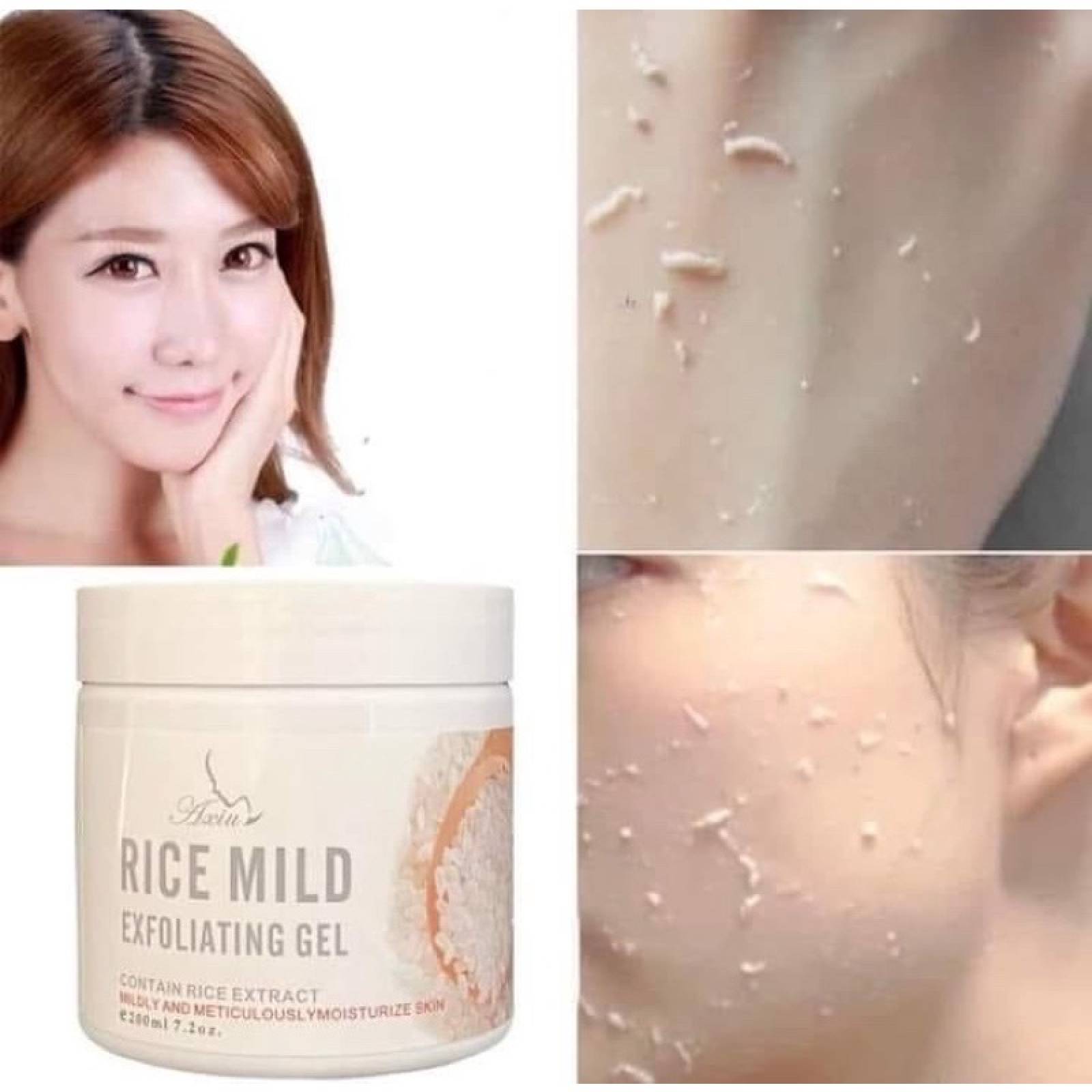 Exfoliante de Arroz  Hidratante Aclarante