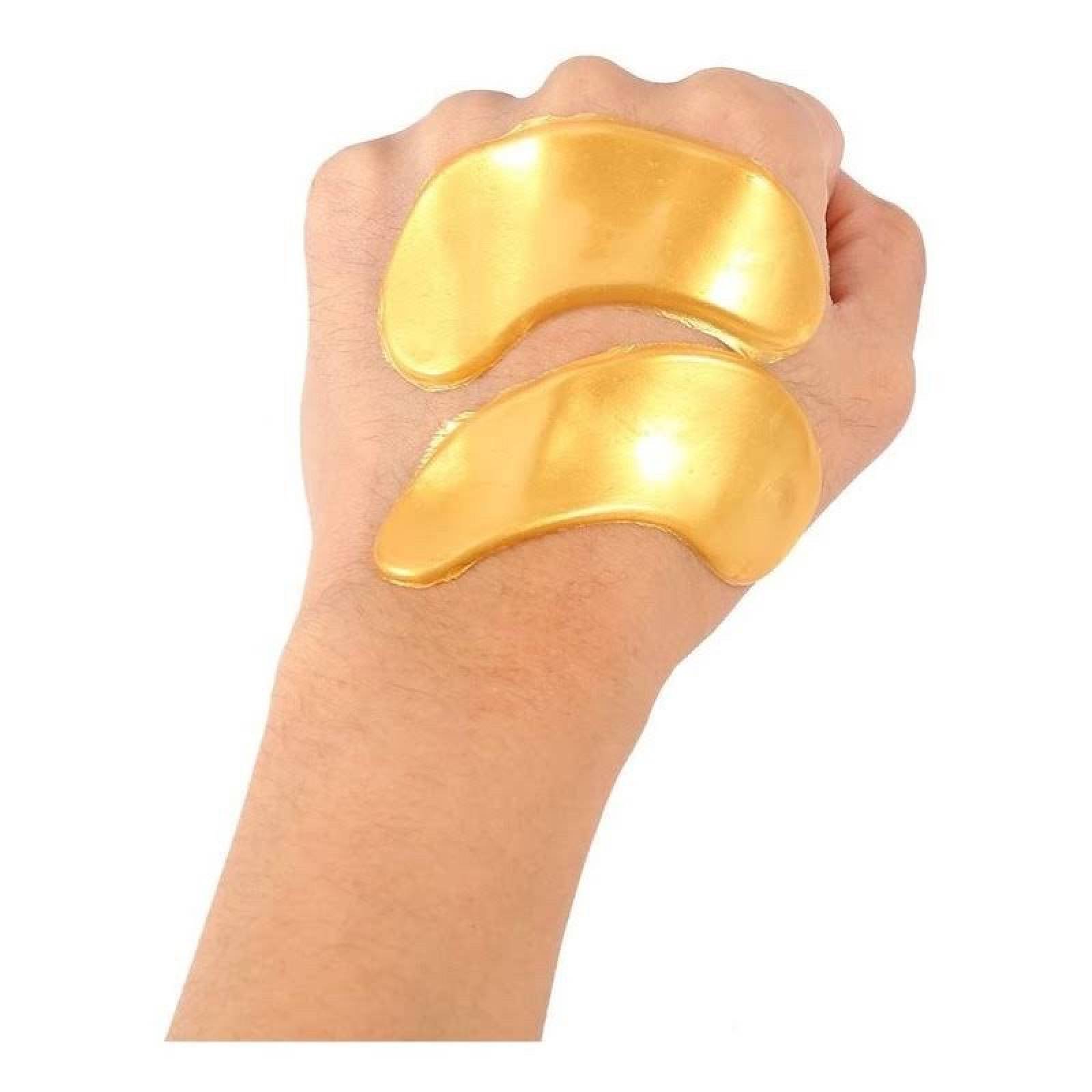 100 Parches Colágeno 24k Para Ojos Anti Ojeras Mascarilla de Ojos