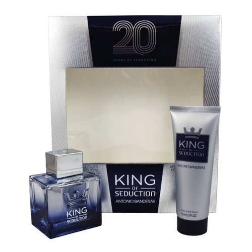 Z4 SET KING OF SEDUCTION 20 YEARS 2PZS 100ML EDT SPRAY/ AFTER SHAVE 75ML